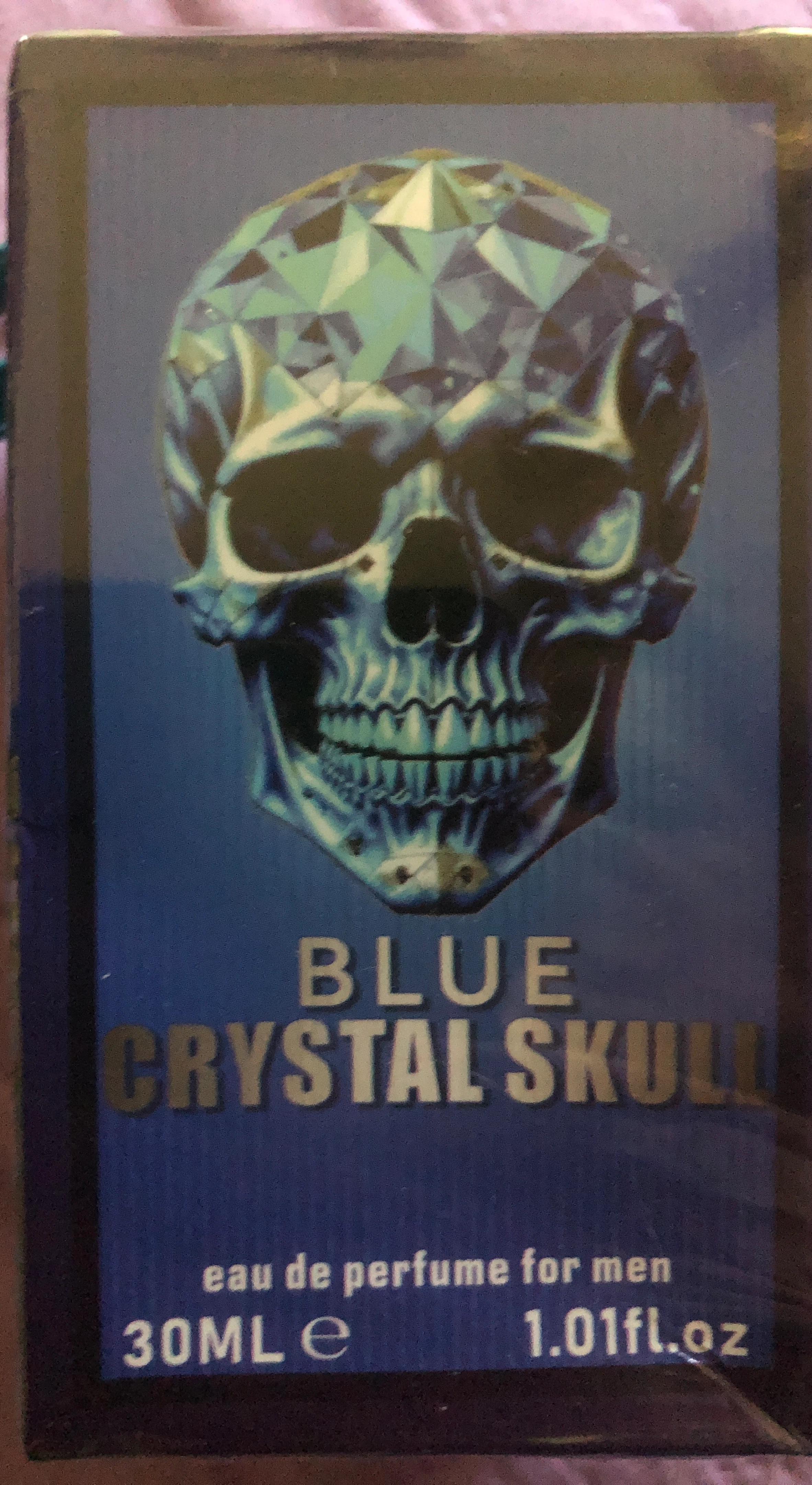 Blue Crystal Skull Eau de Perfume for Men 30ML