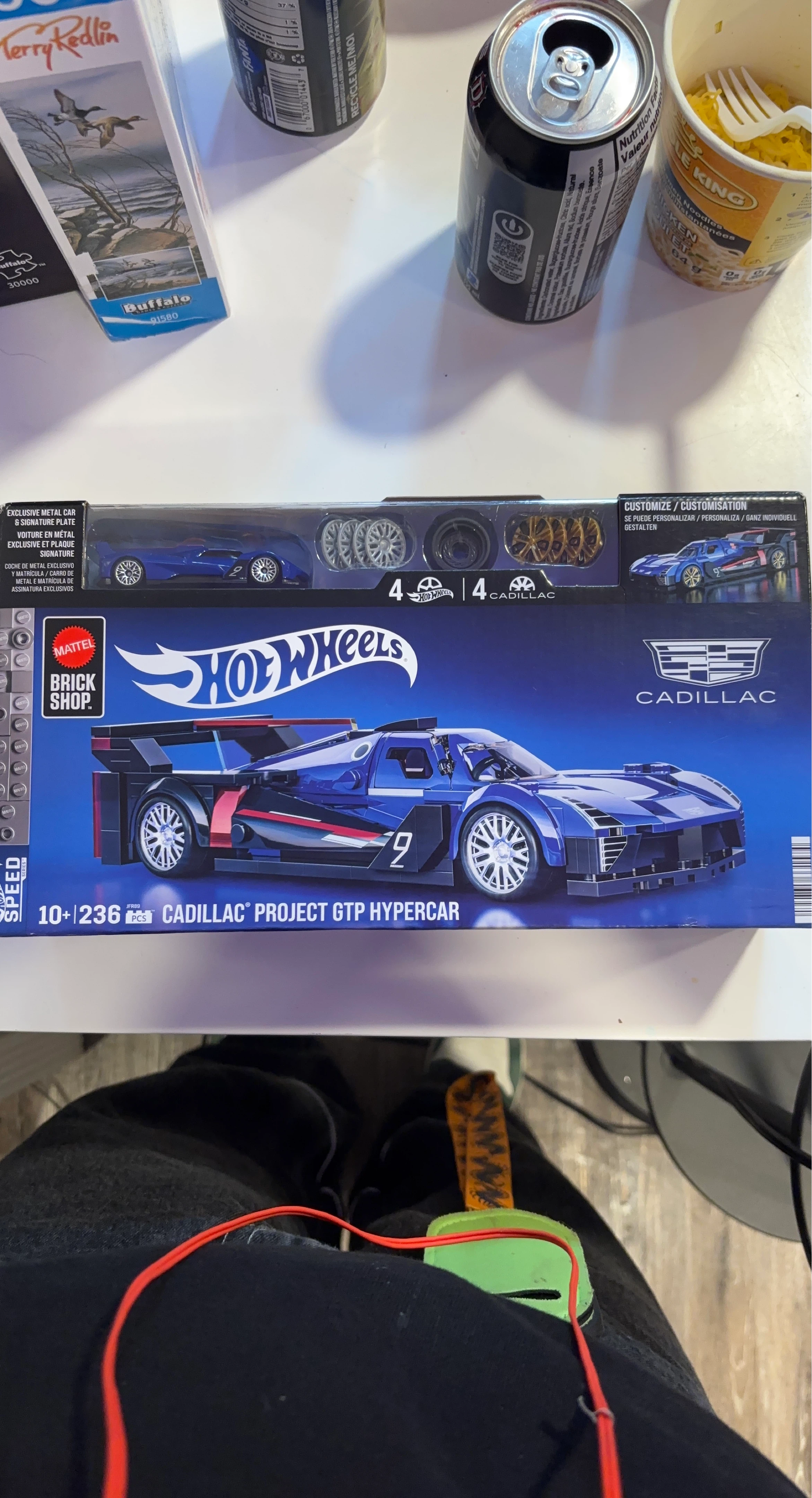 [Unopened] Hot Wheels Cadillac Project GTP Hypercar Brick Set