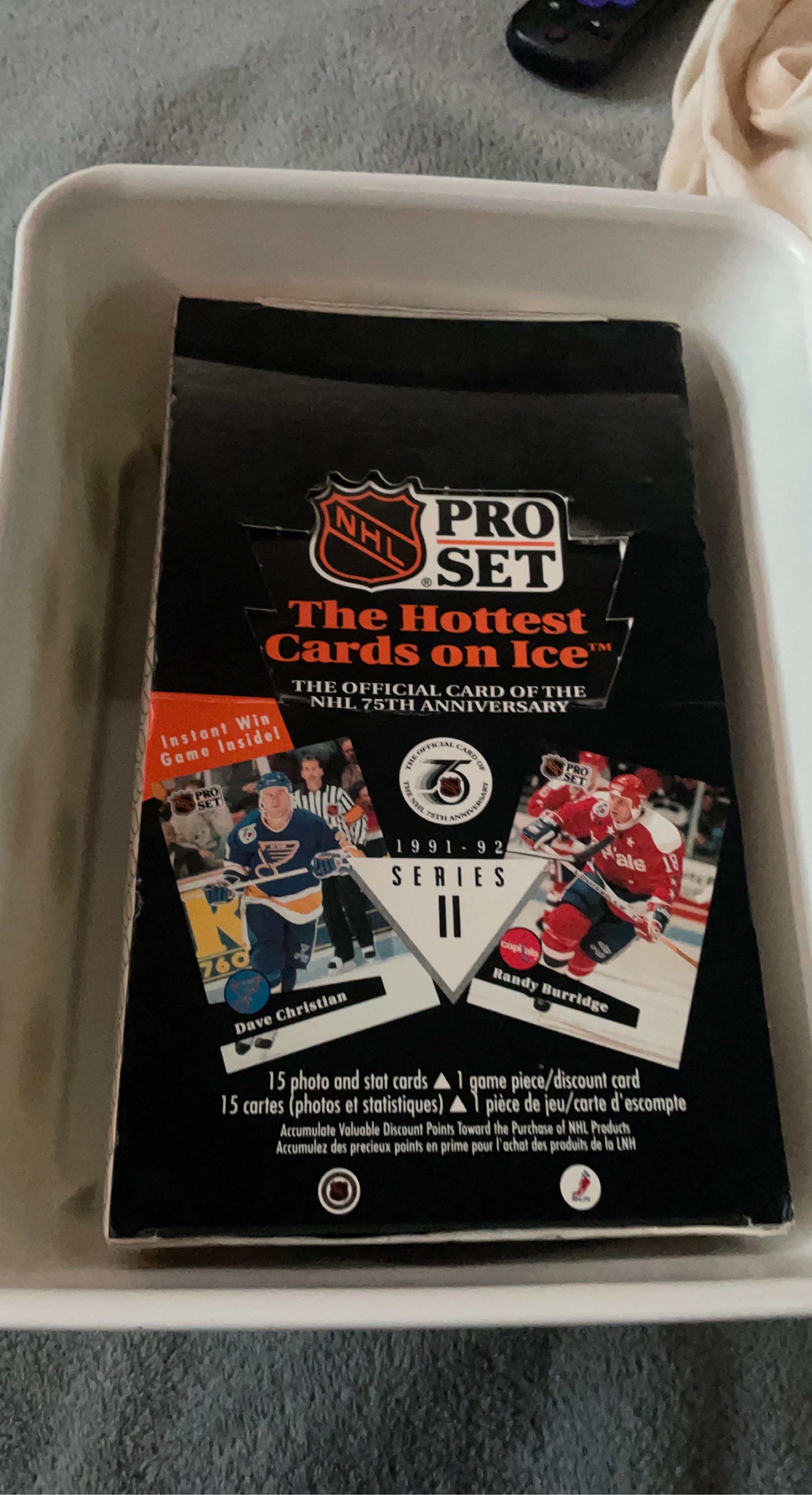 1991-92 Pro Set NHL Hockey Cards Series II