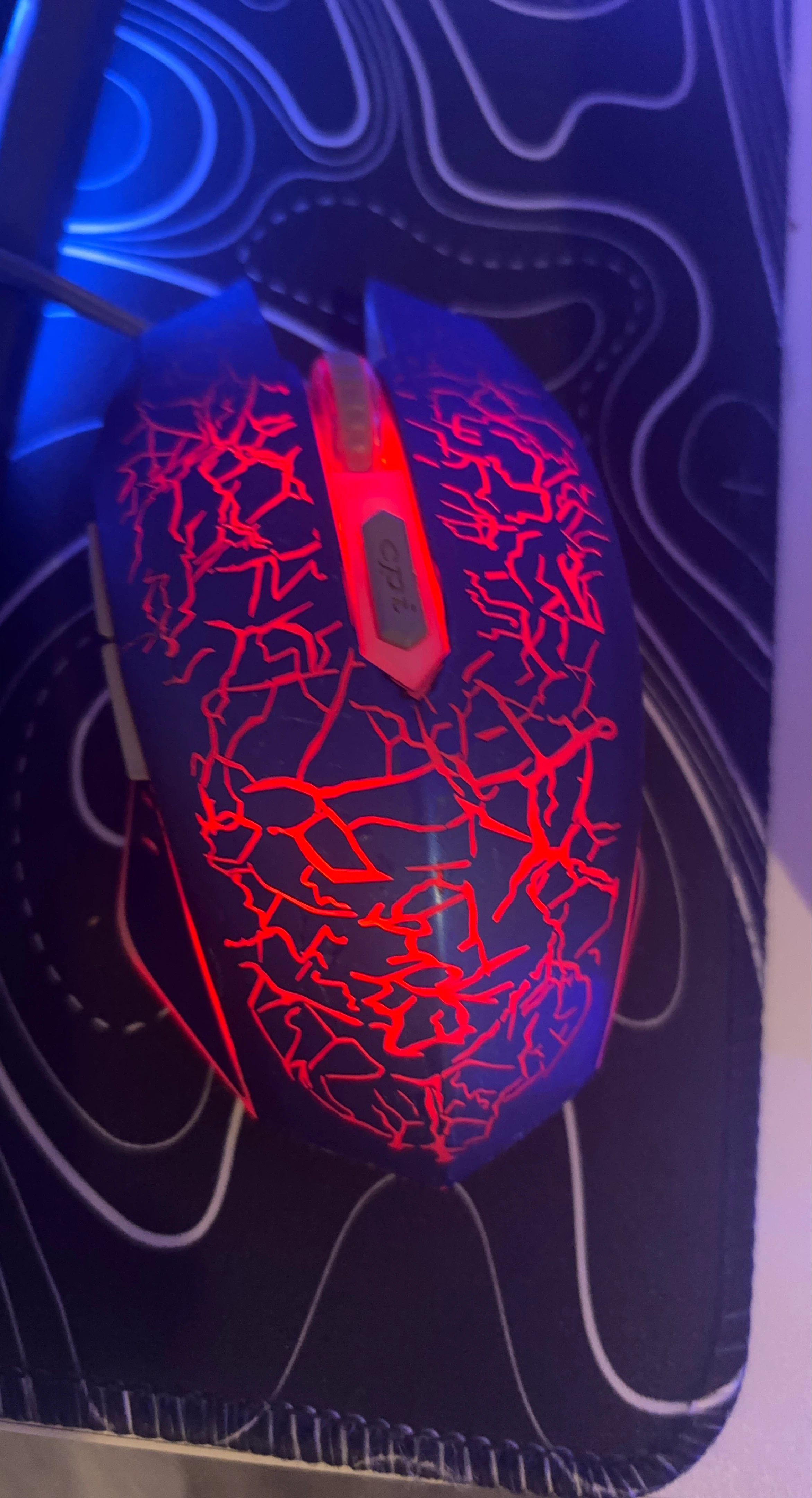 GAMESTART Colorful Glare Gaming Mouse