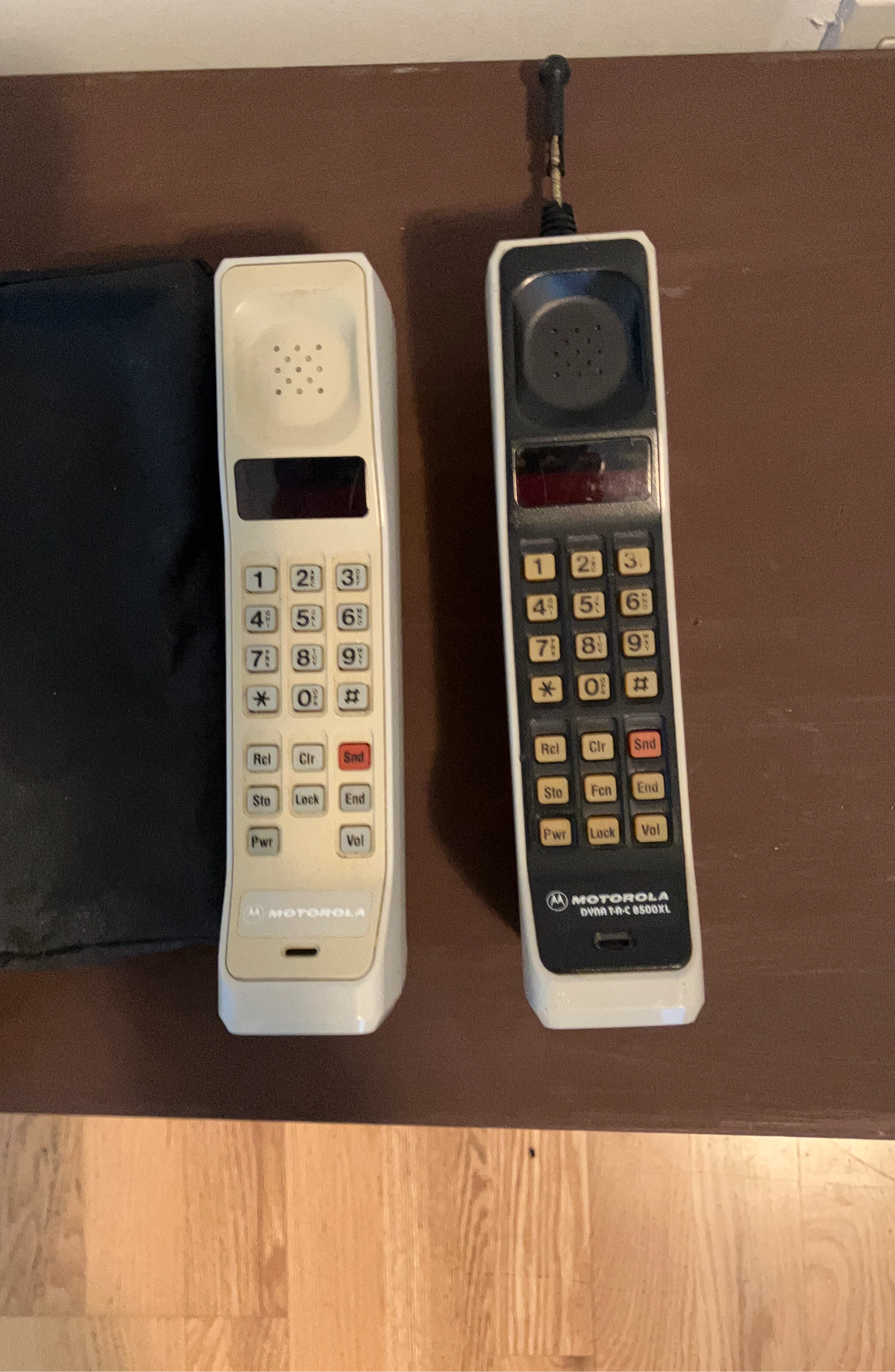 Motorola DynaTAC 8000x and Transport Phone