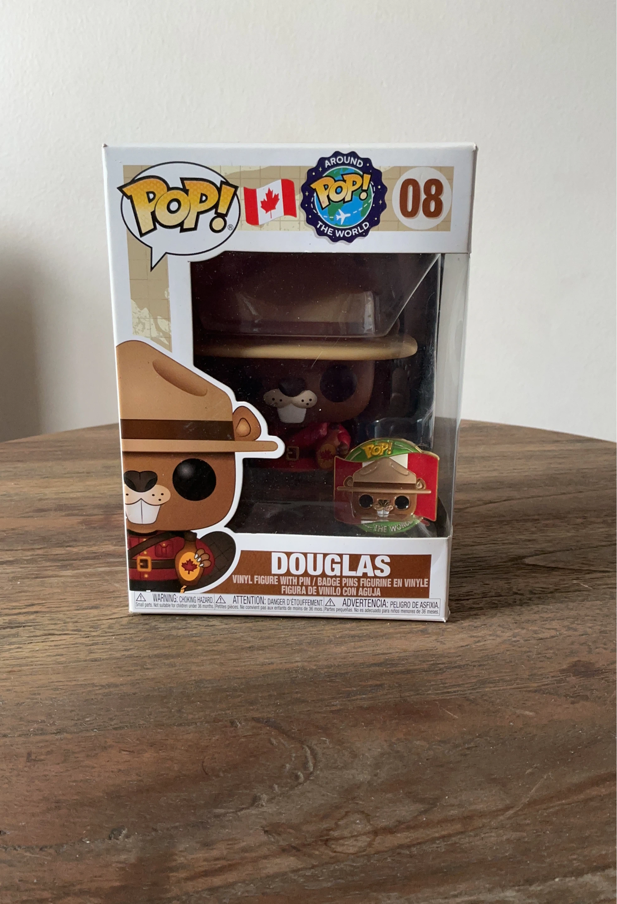 Funko Pop! Douglas Vinyl Figure with Pin