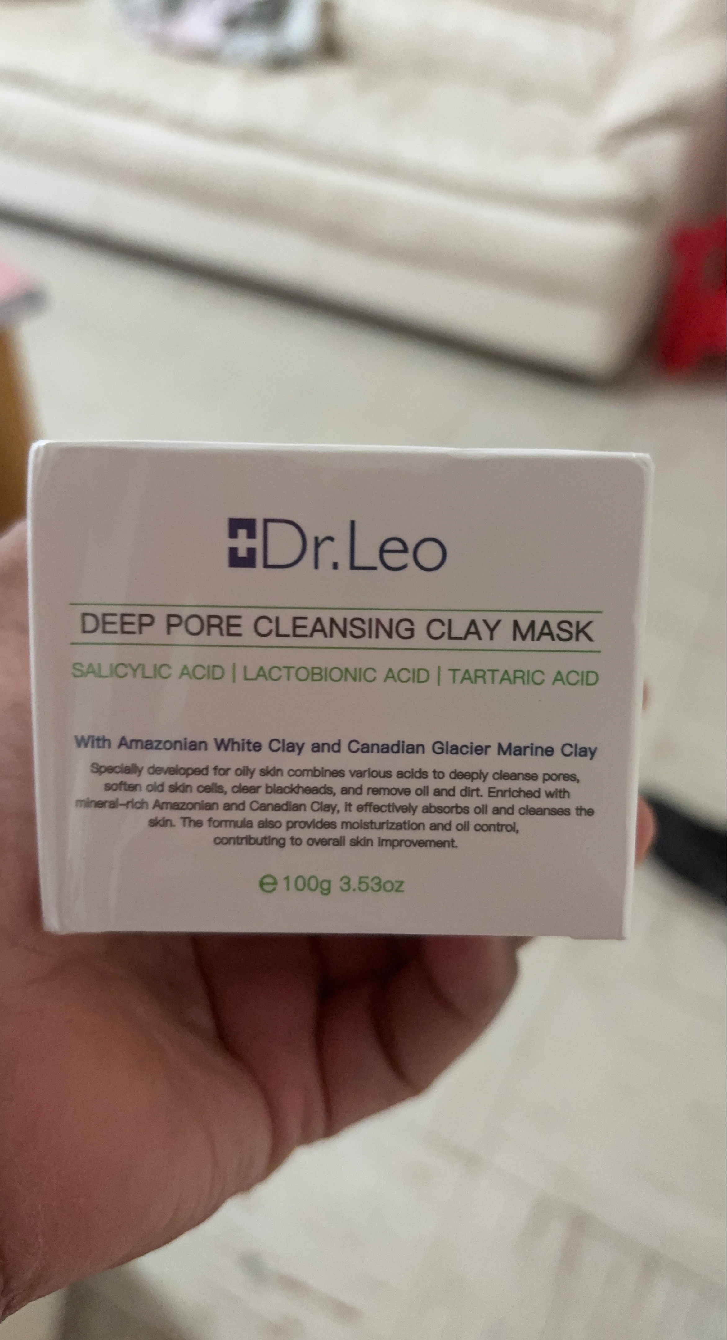 Dr. Leo Deep Pore Cleansing Clay Mask 100g
