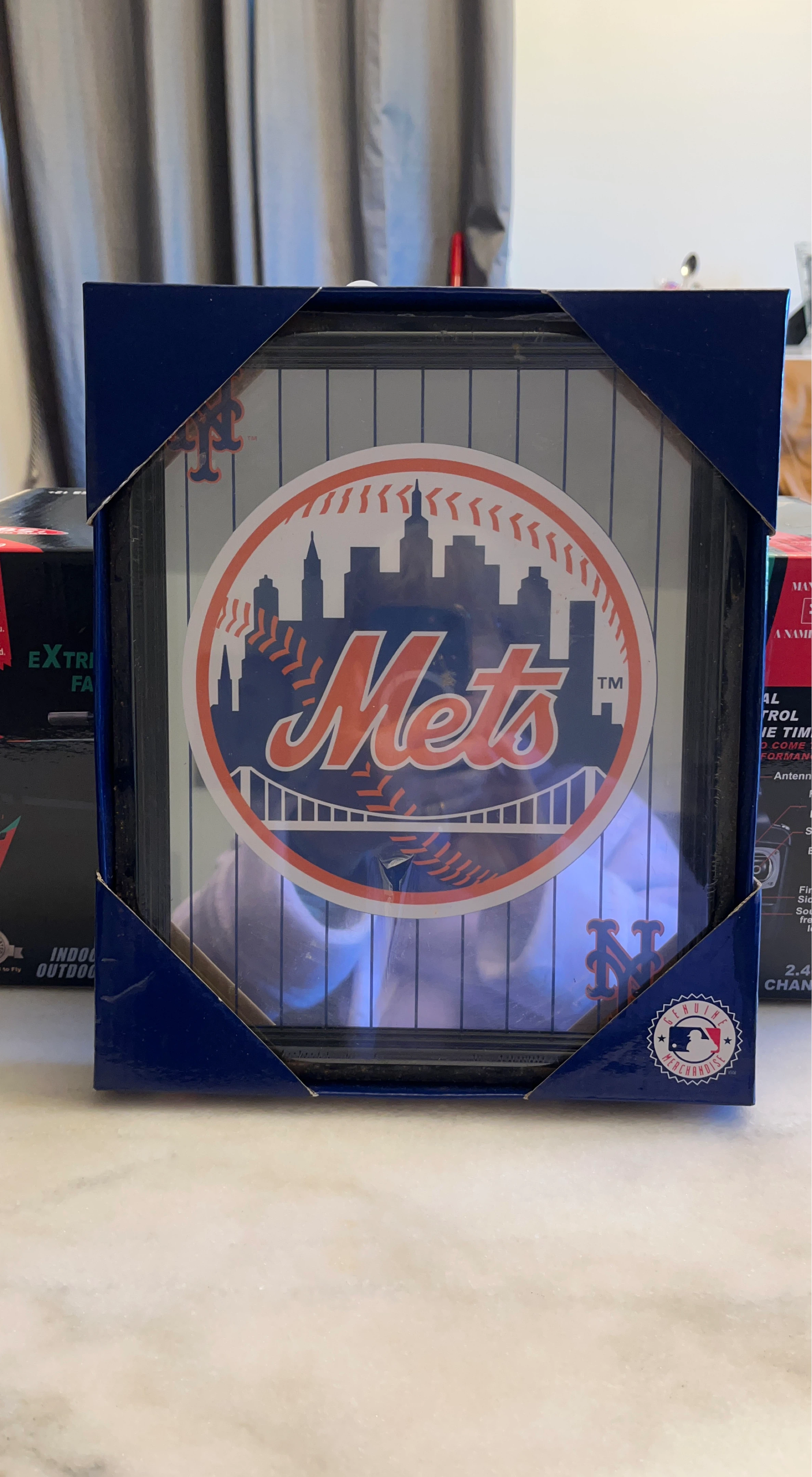 New York Mets Logo Mirror