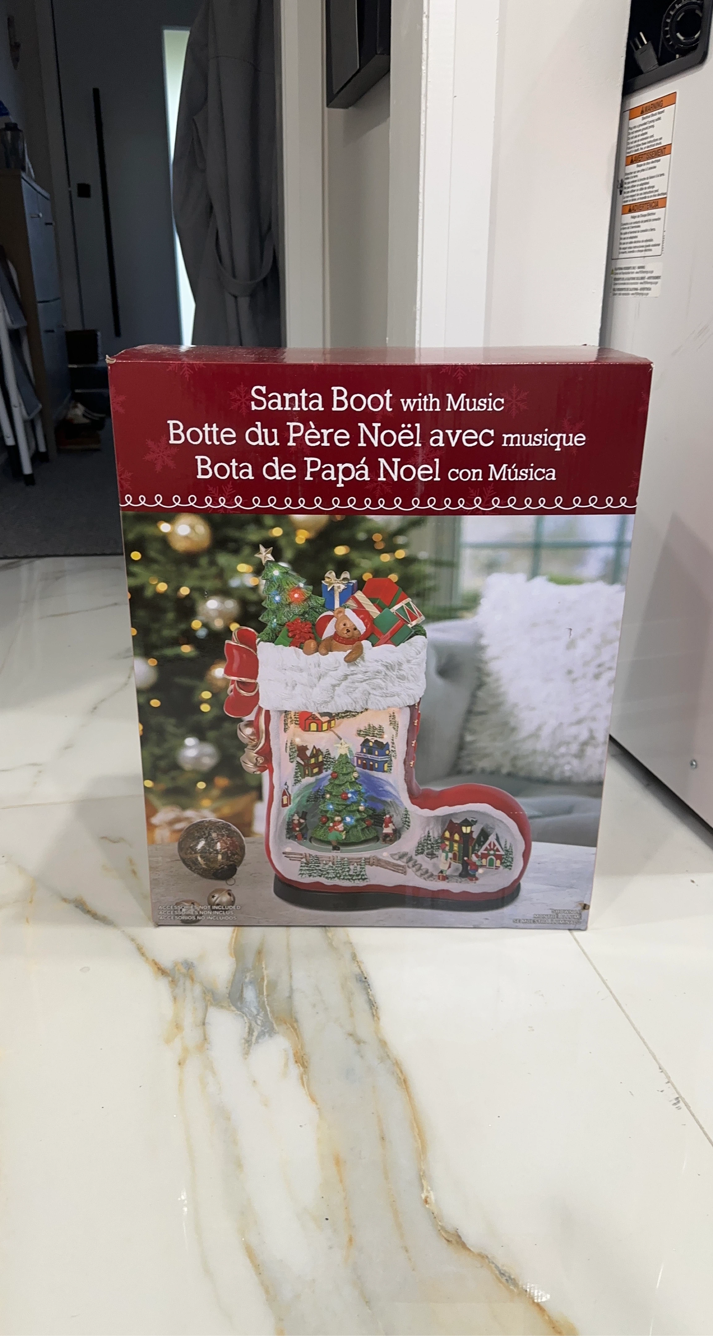 Santa Boot with Music