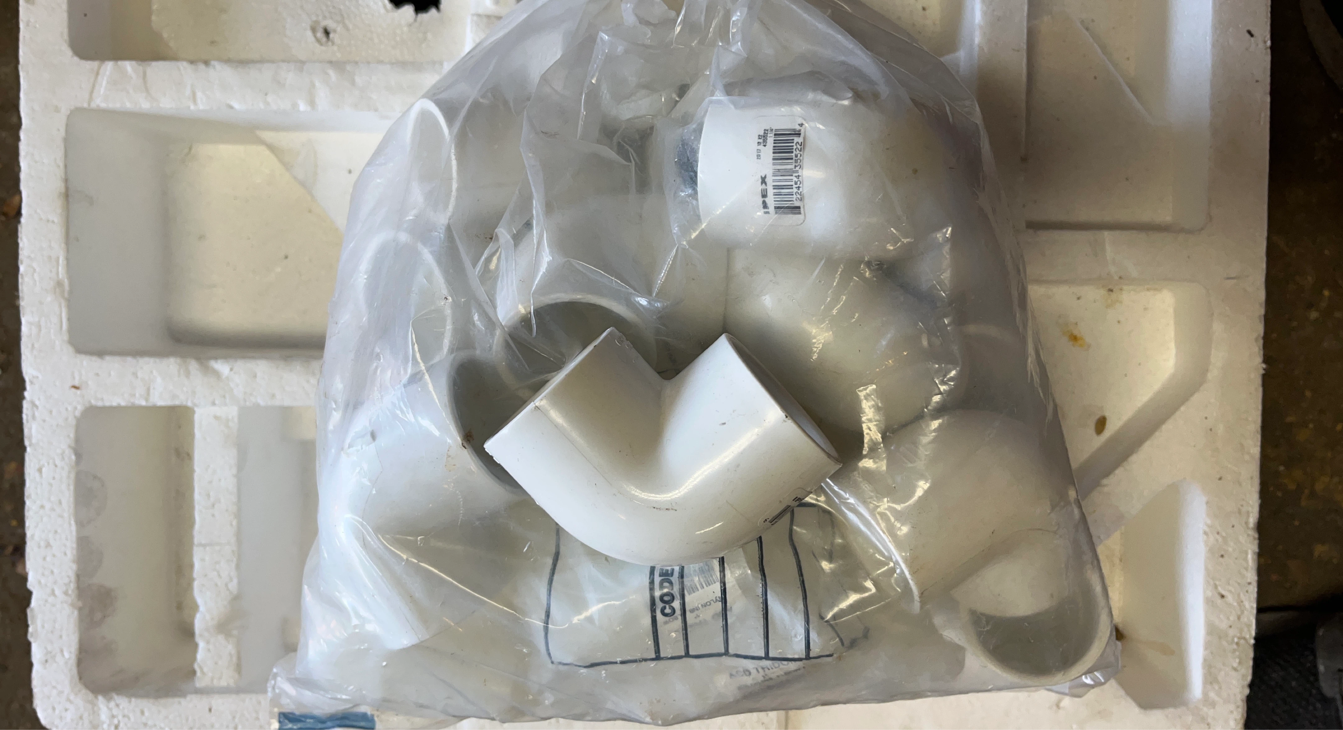 IPEX PVC Fittings Assorted Lot