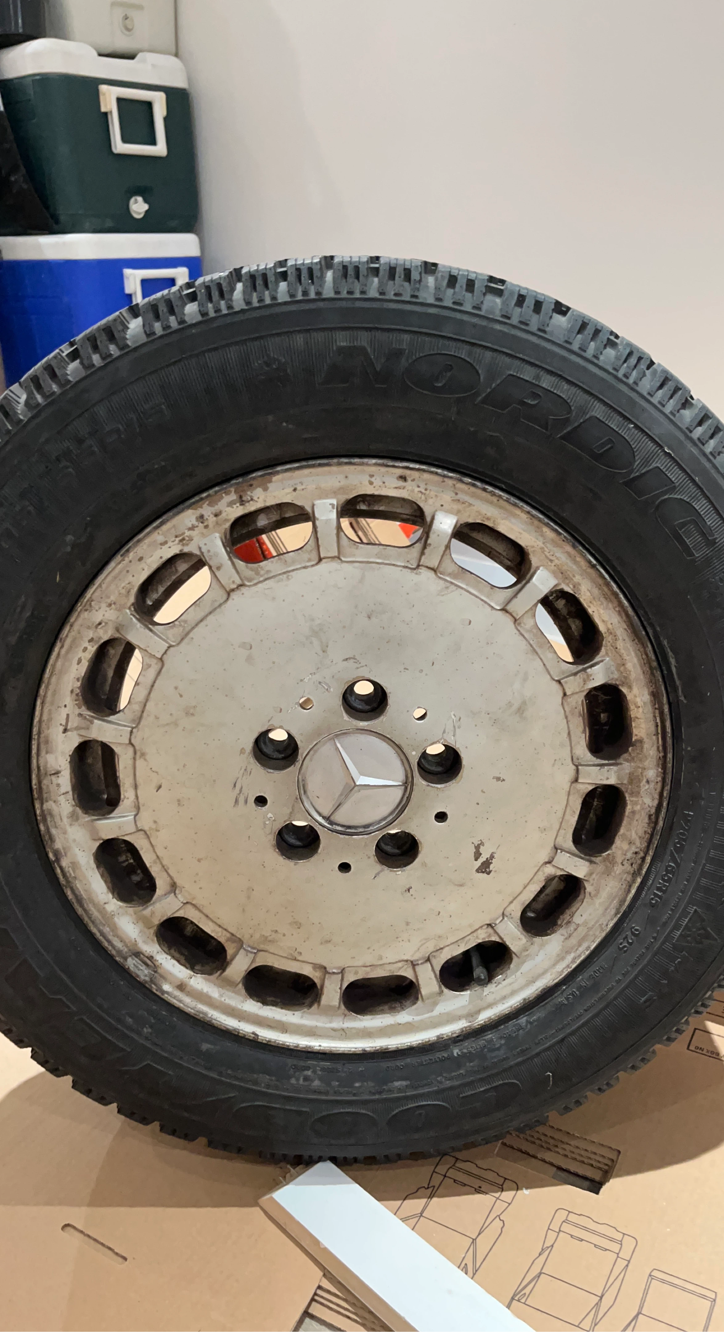 Mercedes-Benz Winter Tire with Rim