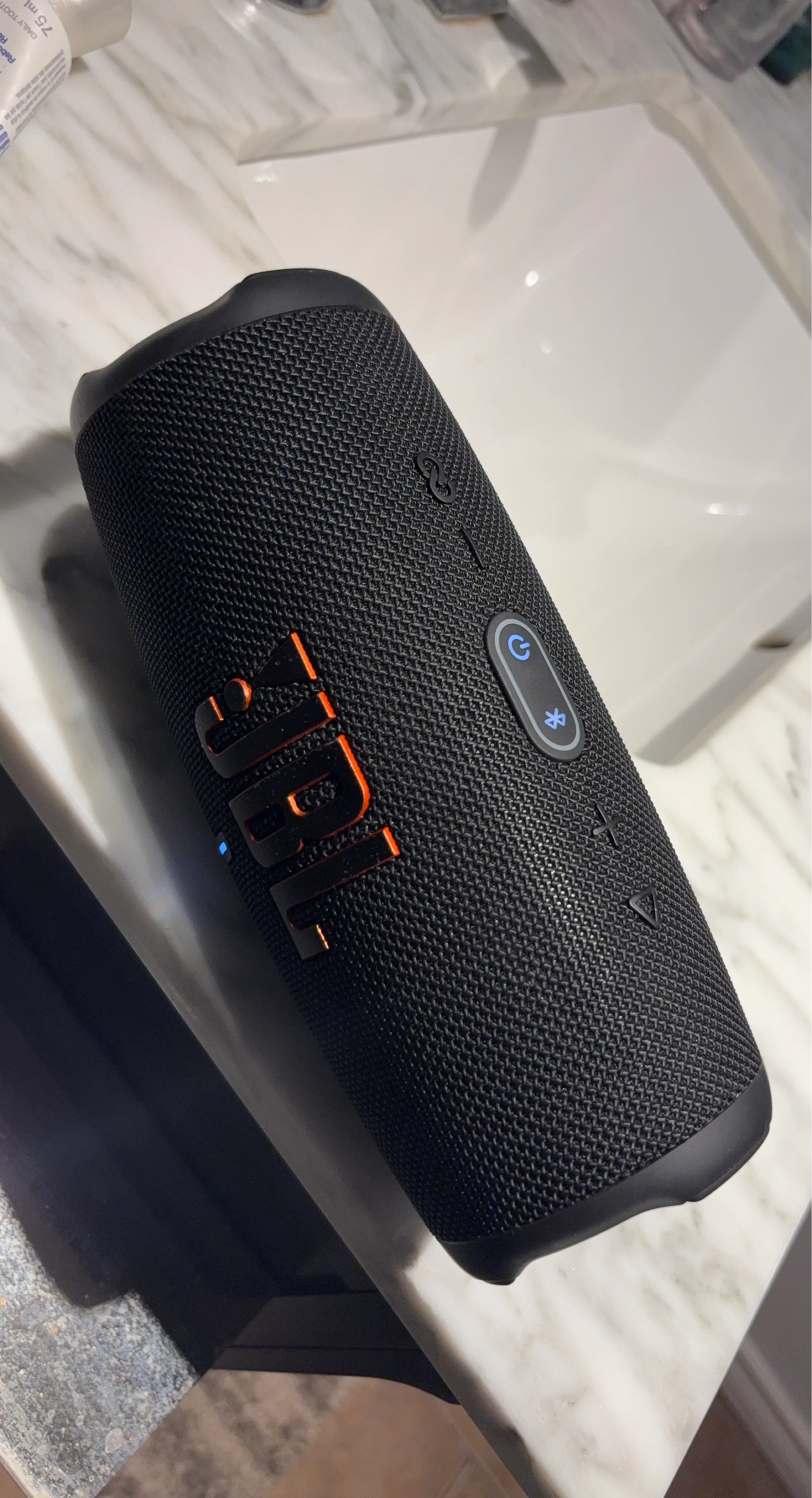JBL Charge 5 Portable Waterproof Bluetooth Speaker - Black