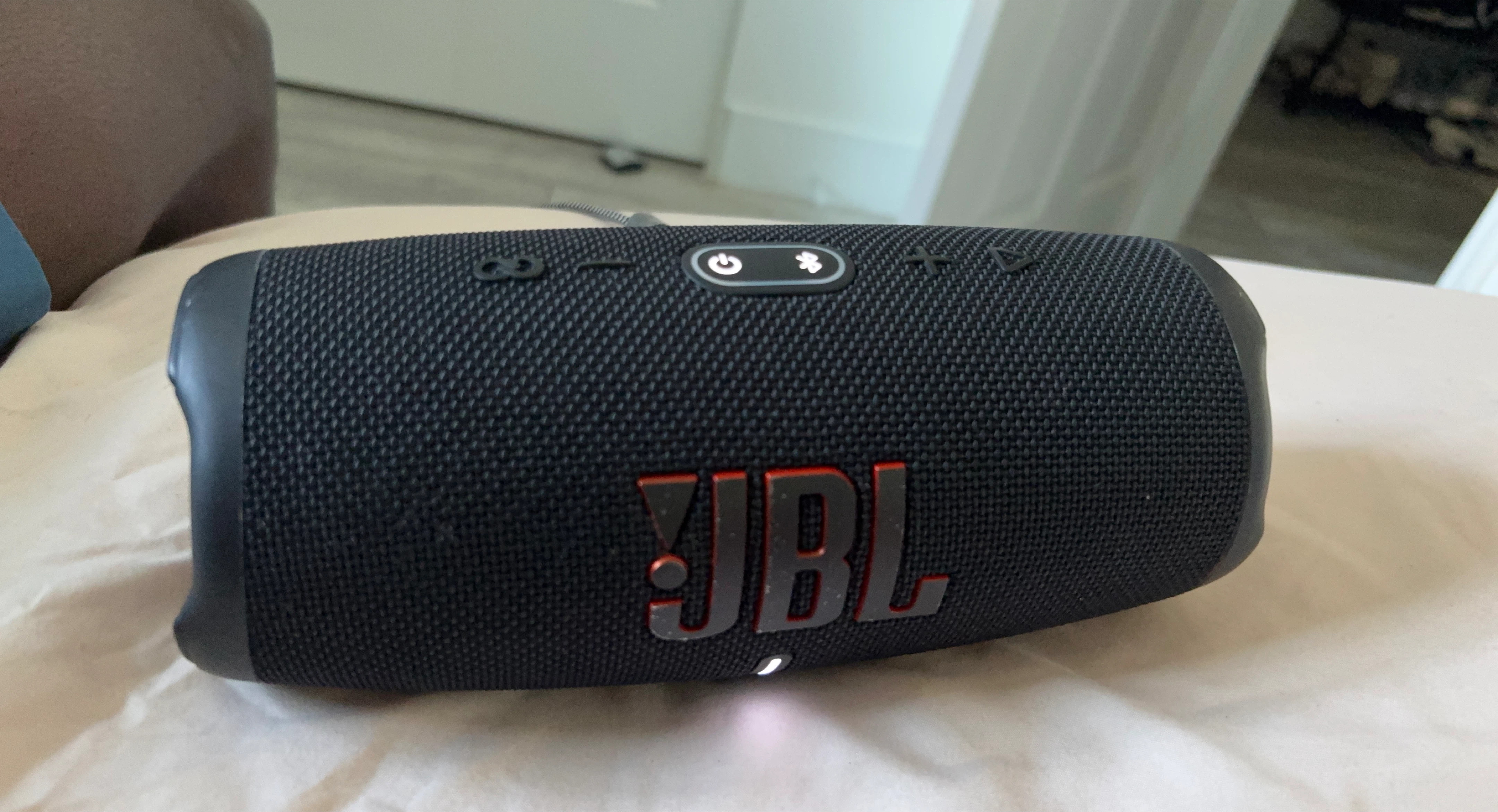 JBL Charge 5 Portable Waterproof Bluetooth Speaker - Black