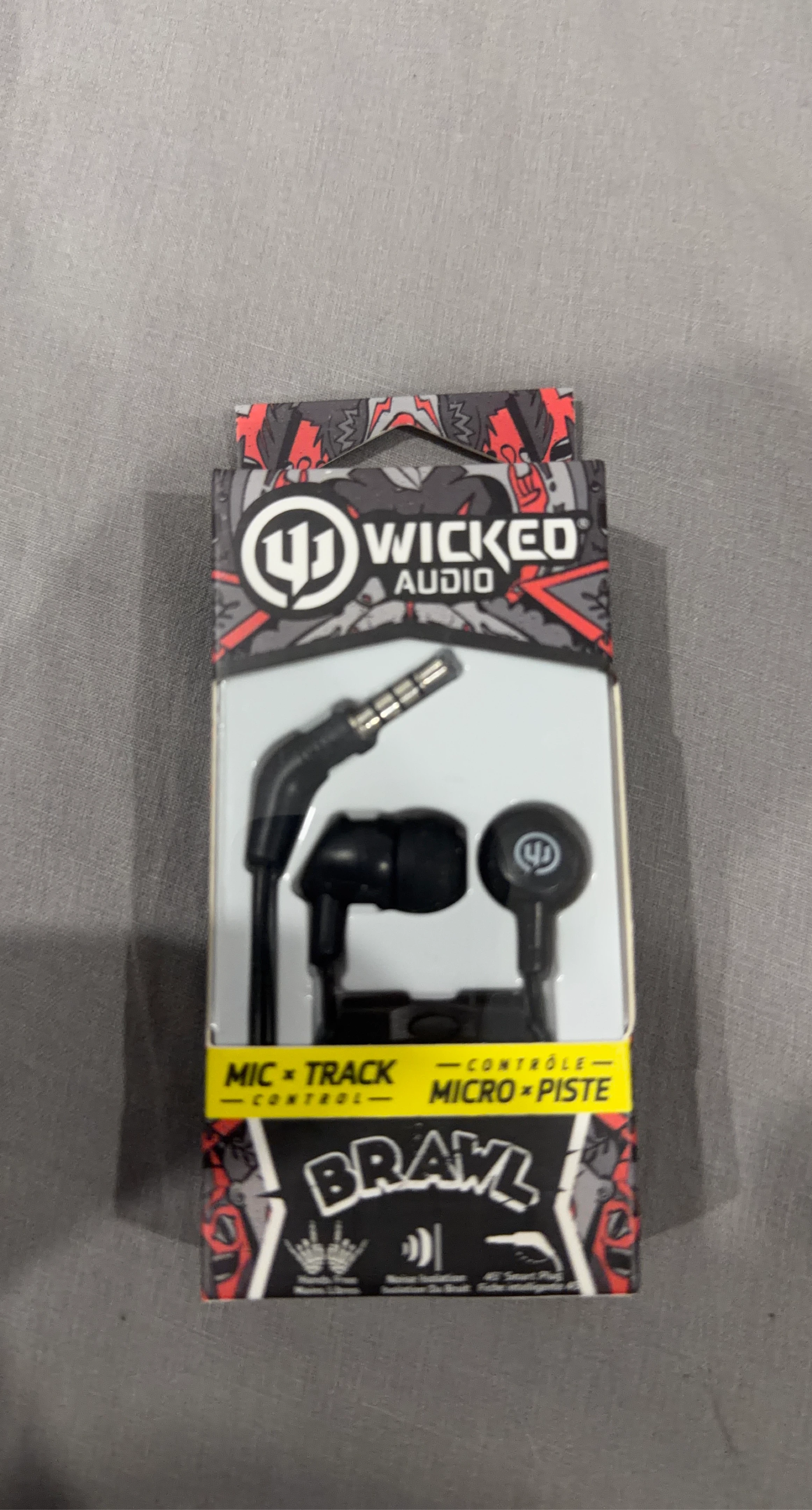 Wicked Audio Brawl Earbuds with Mic