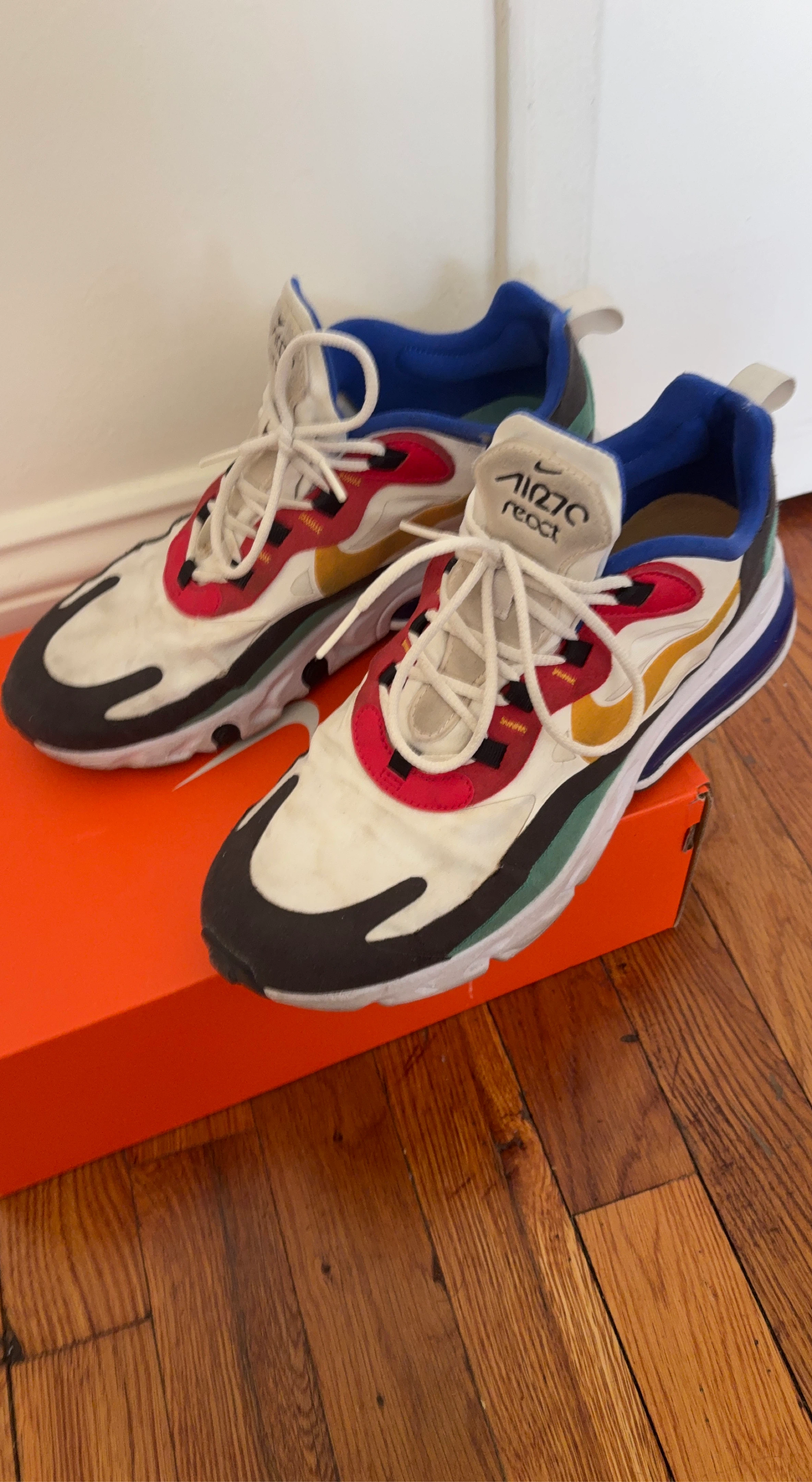 Nike Air Max 270 React "Bauhaus" Sneakers