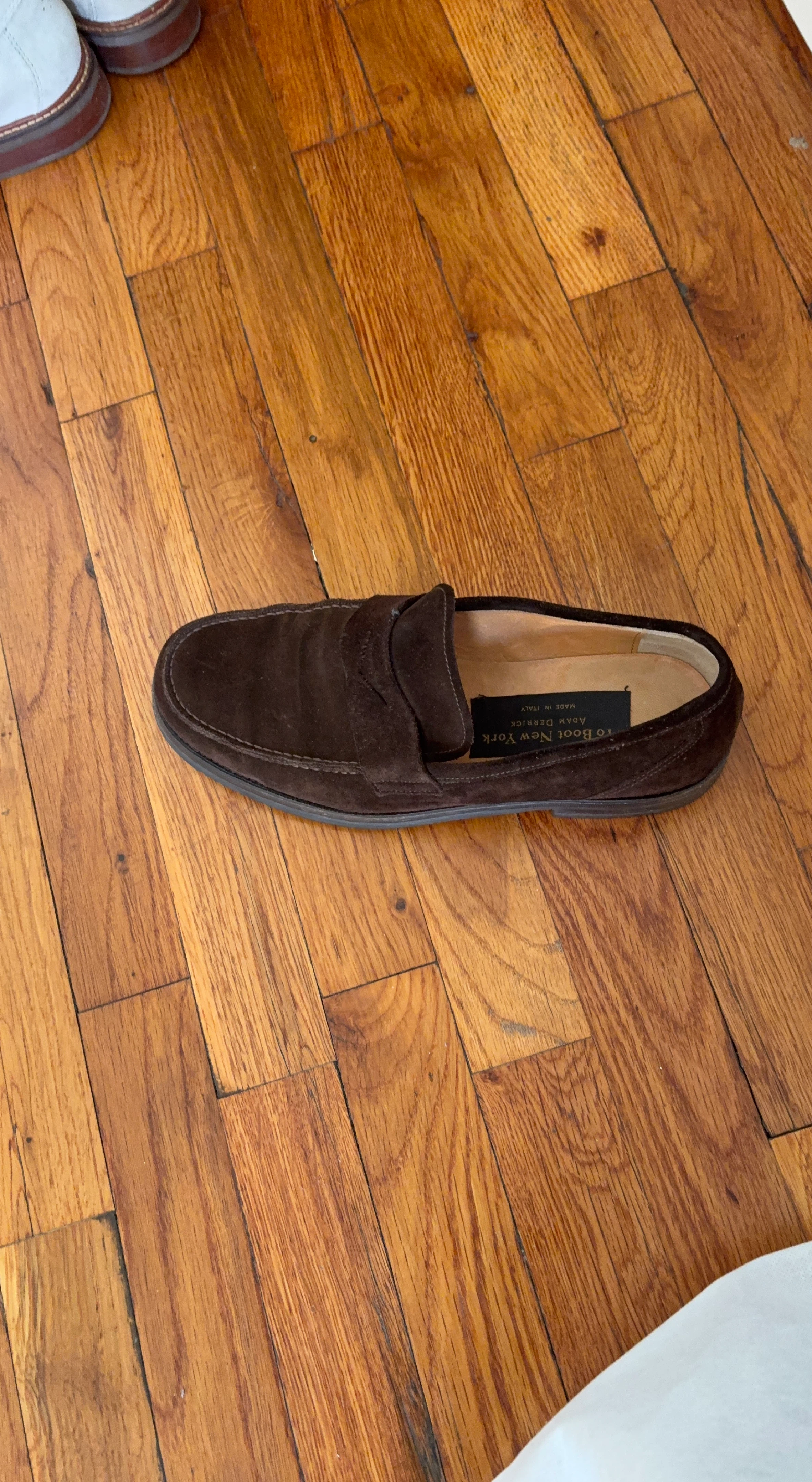 To Boot New York Adam Derrick Suede Loafers