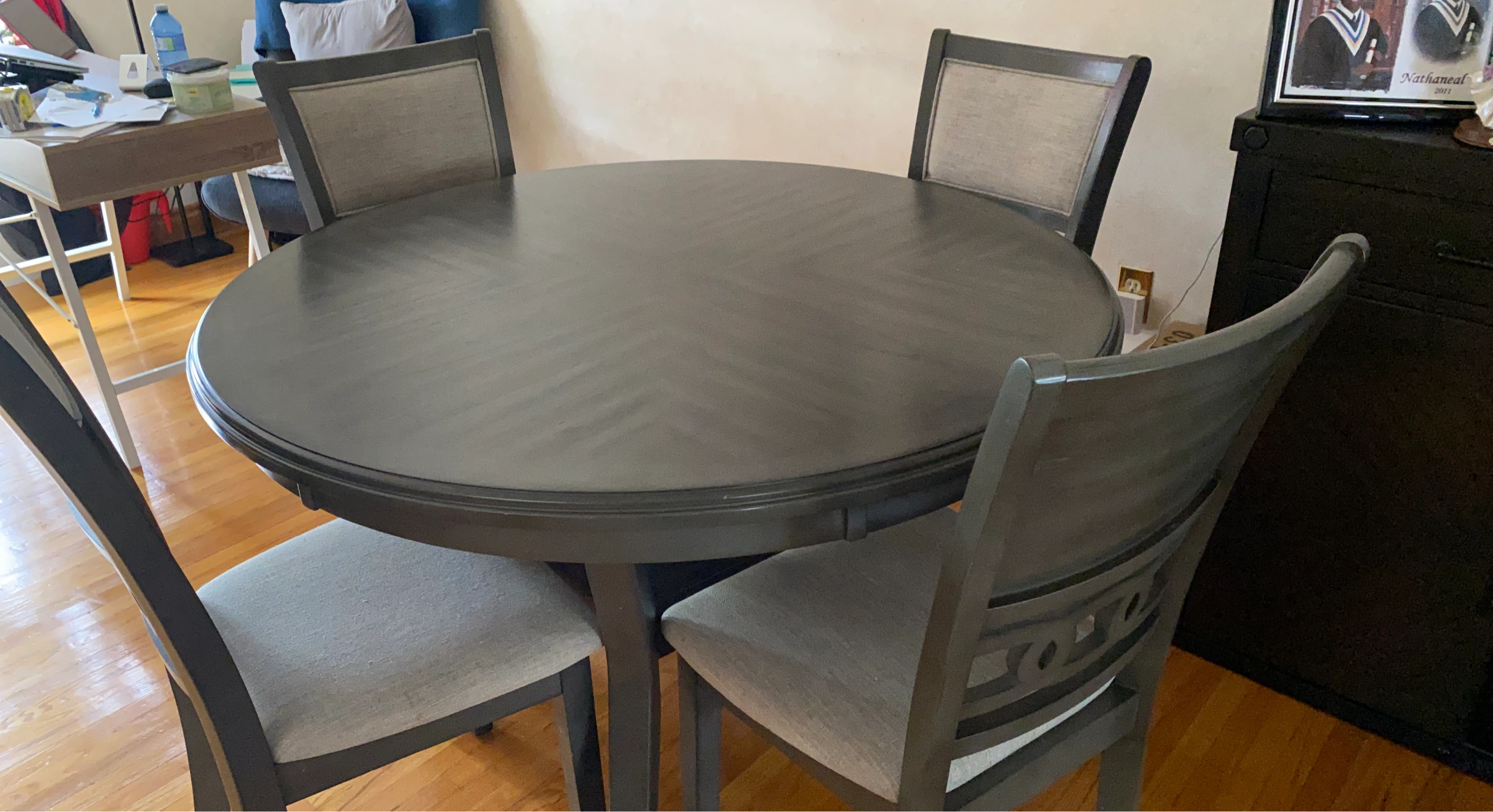 Round Dining Table and Chairs Set