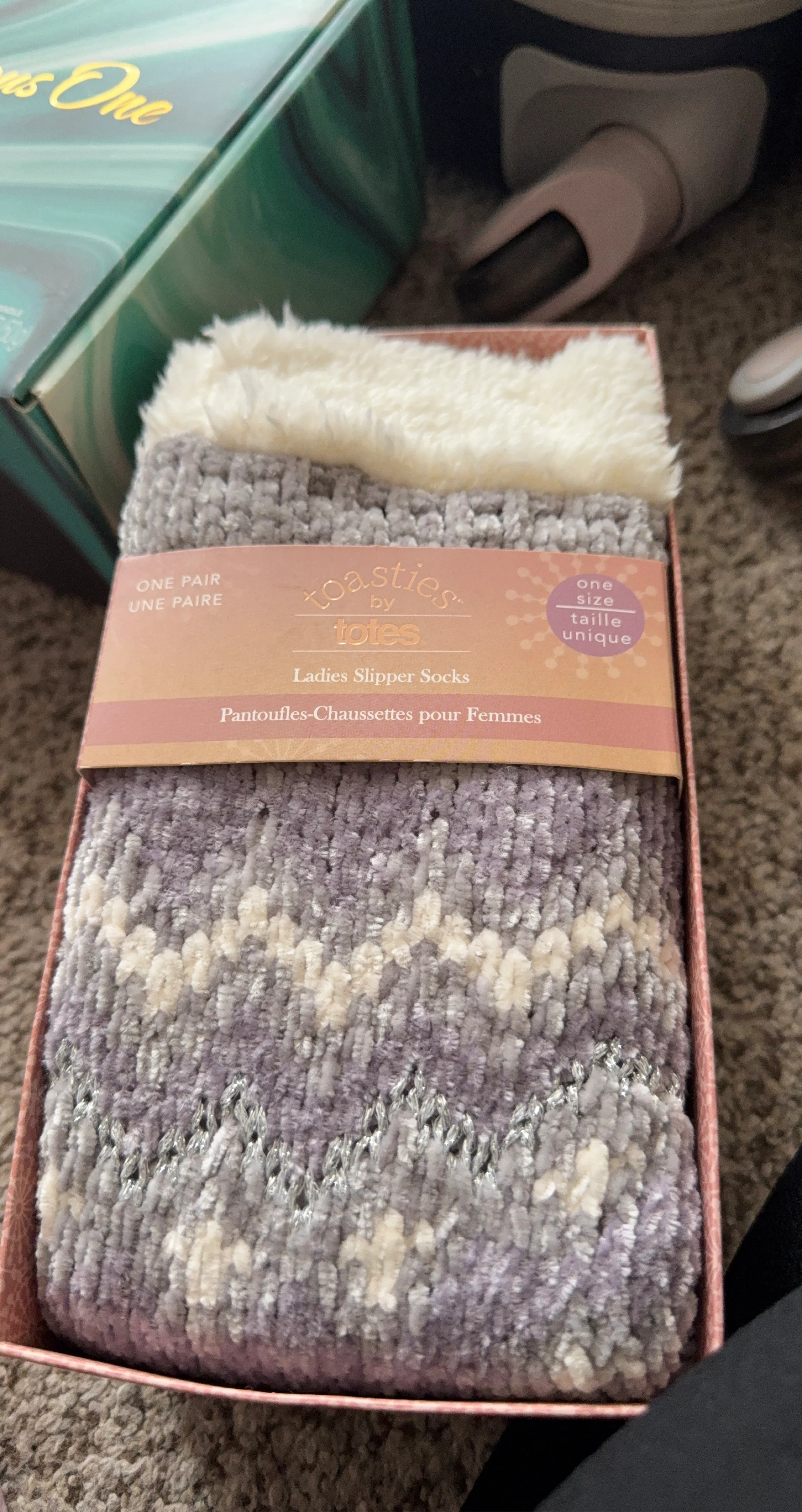Totes Toasties Ladies Slipper Socks