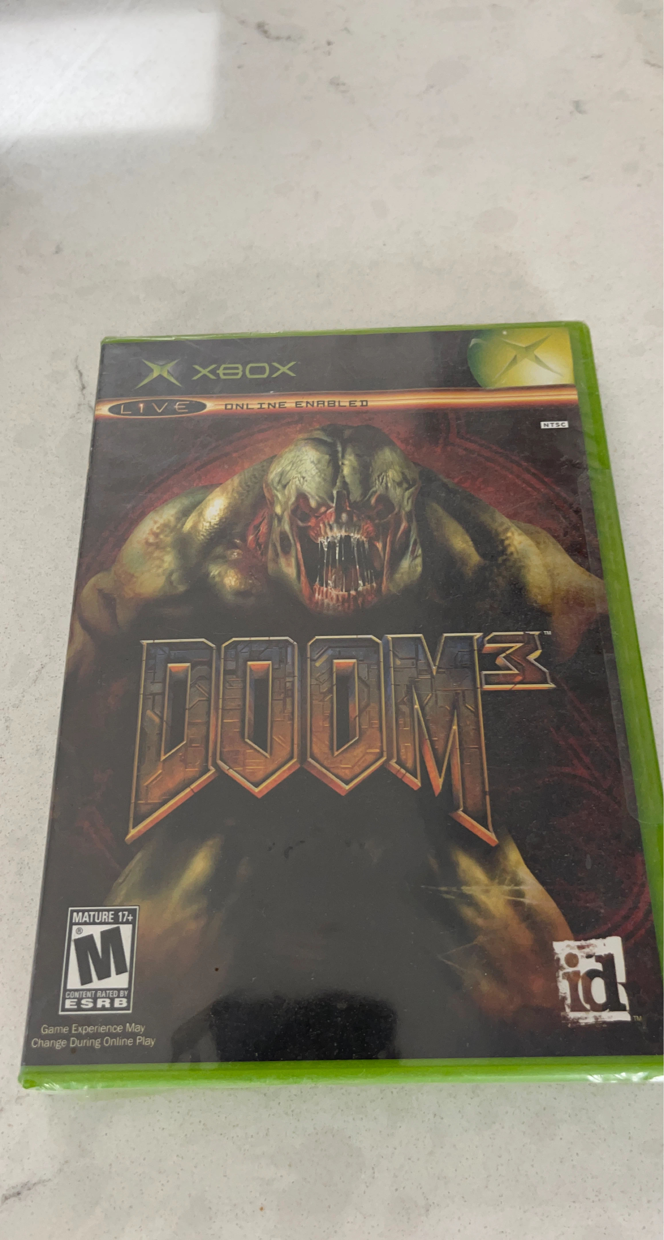 Xbox DOOM 3 Video Game