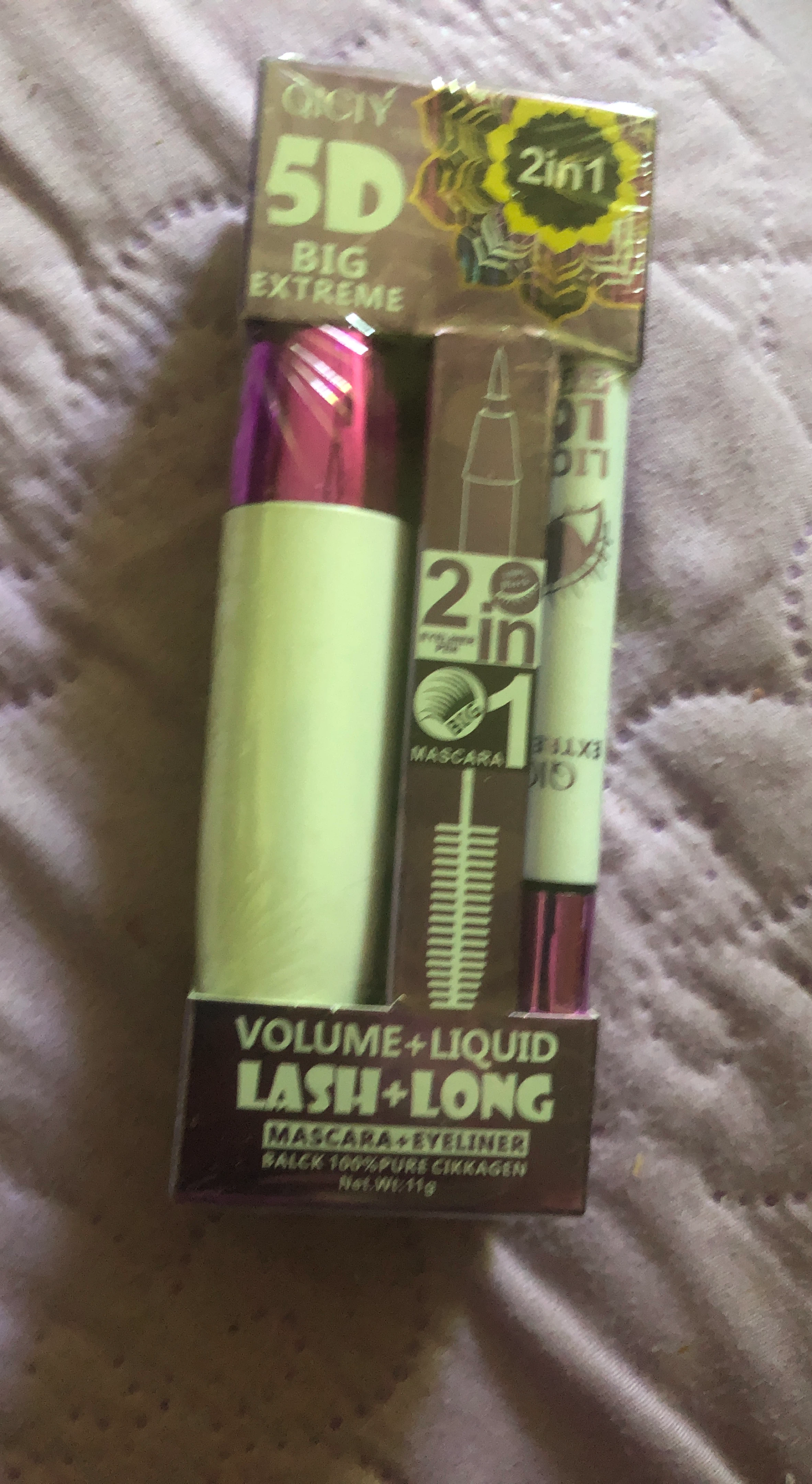 GICTY 5D Big Extreme 2-in-1 Mascara and Eyeliner