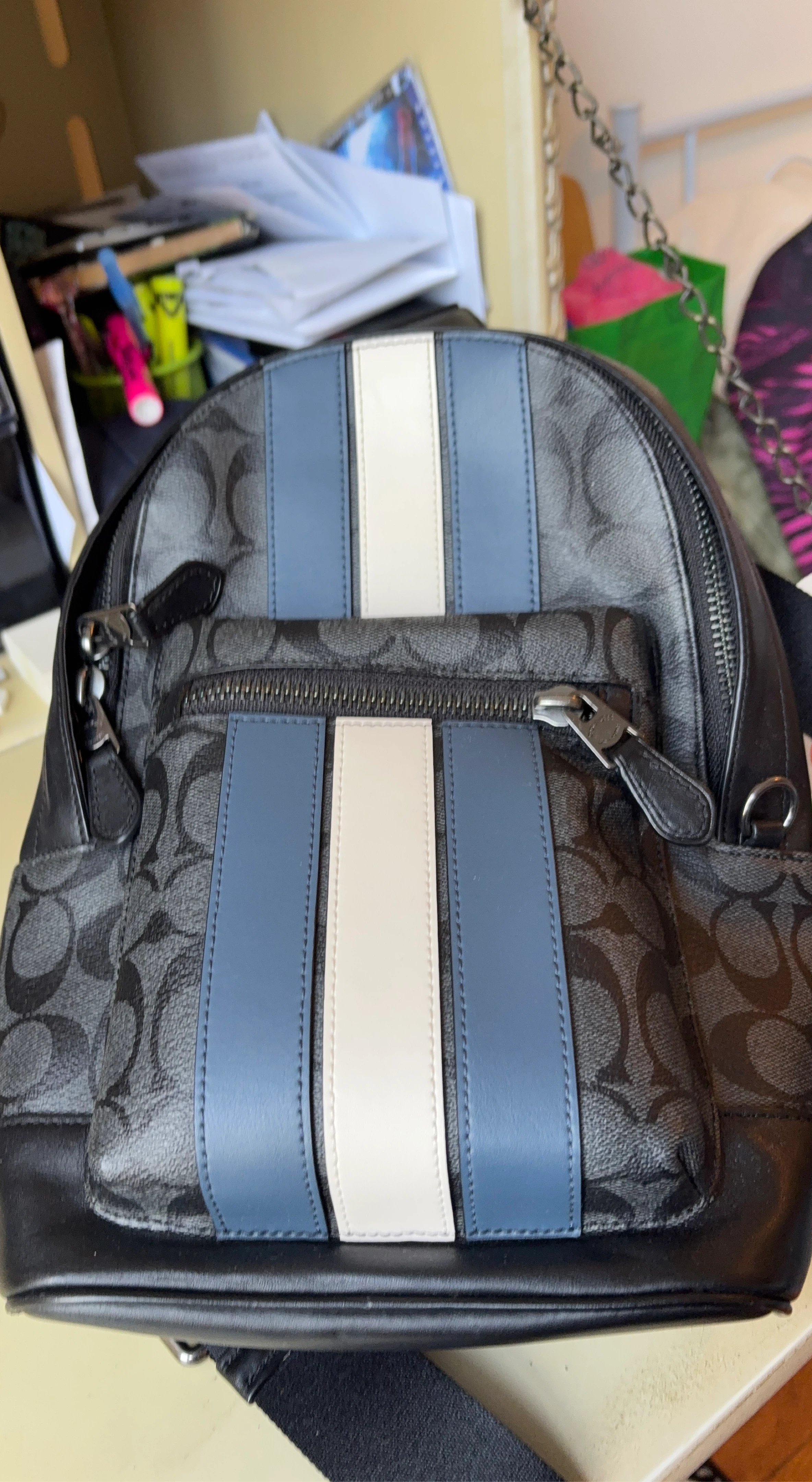 Coach Signature Backpack