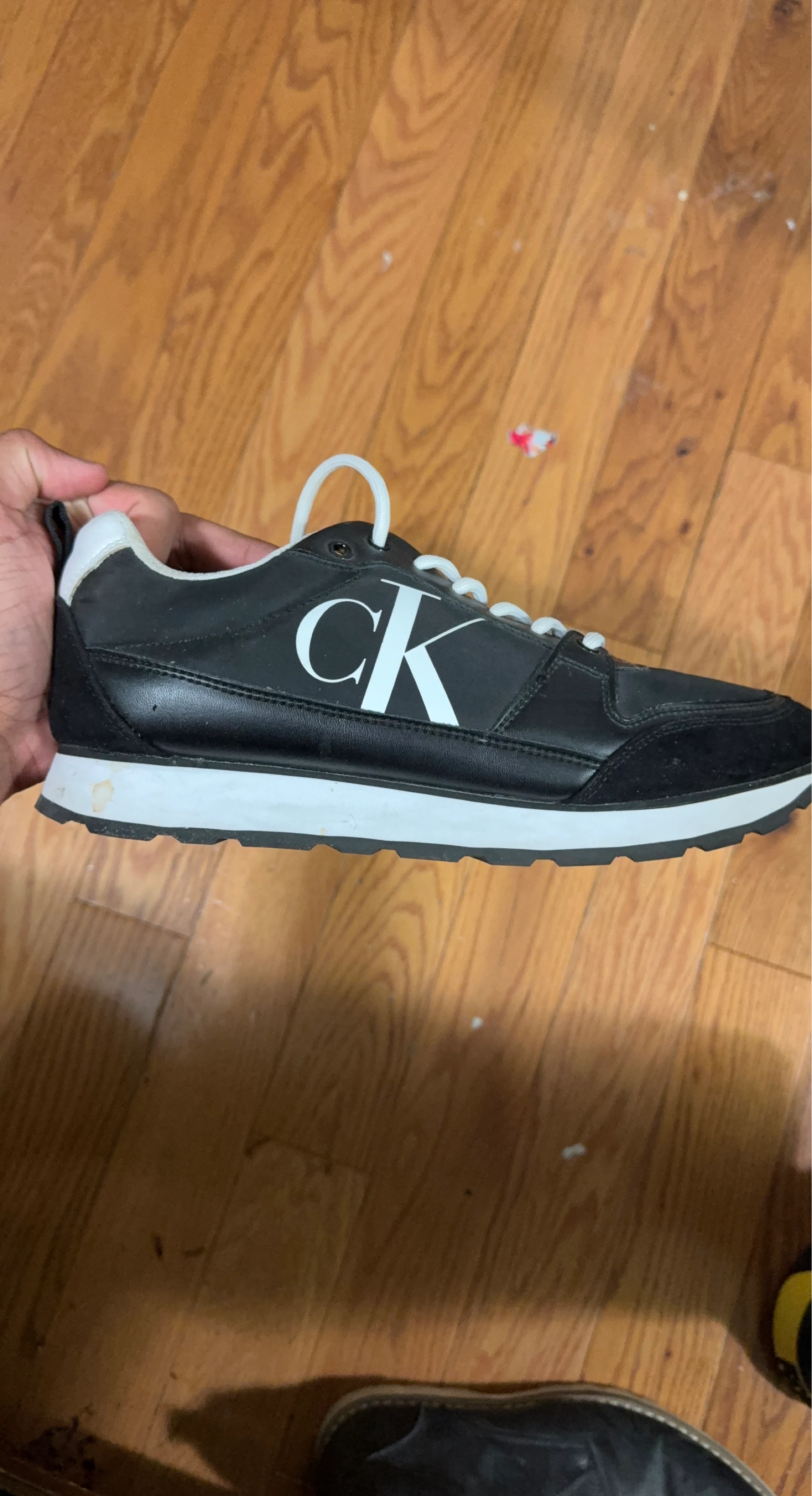 Calvin Klein CK Men's Black Sneakers