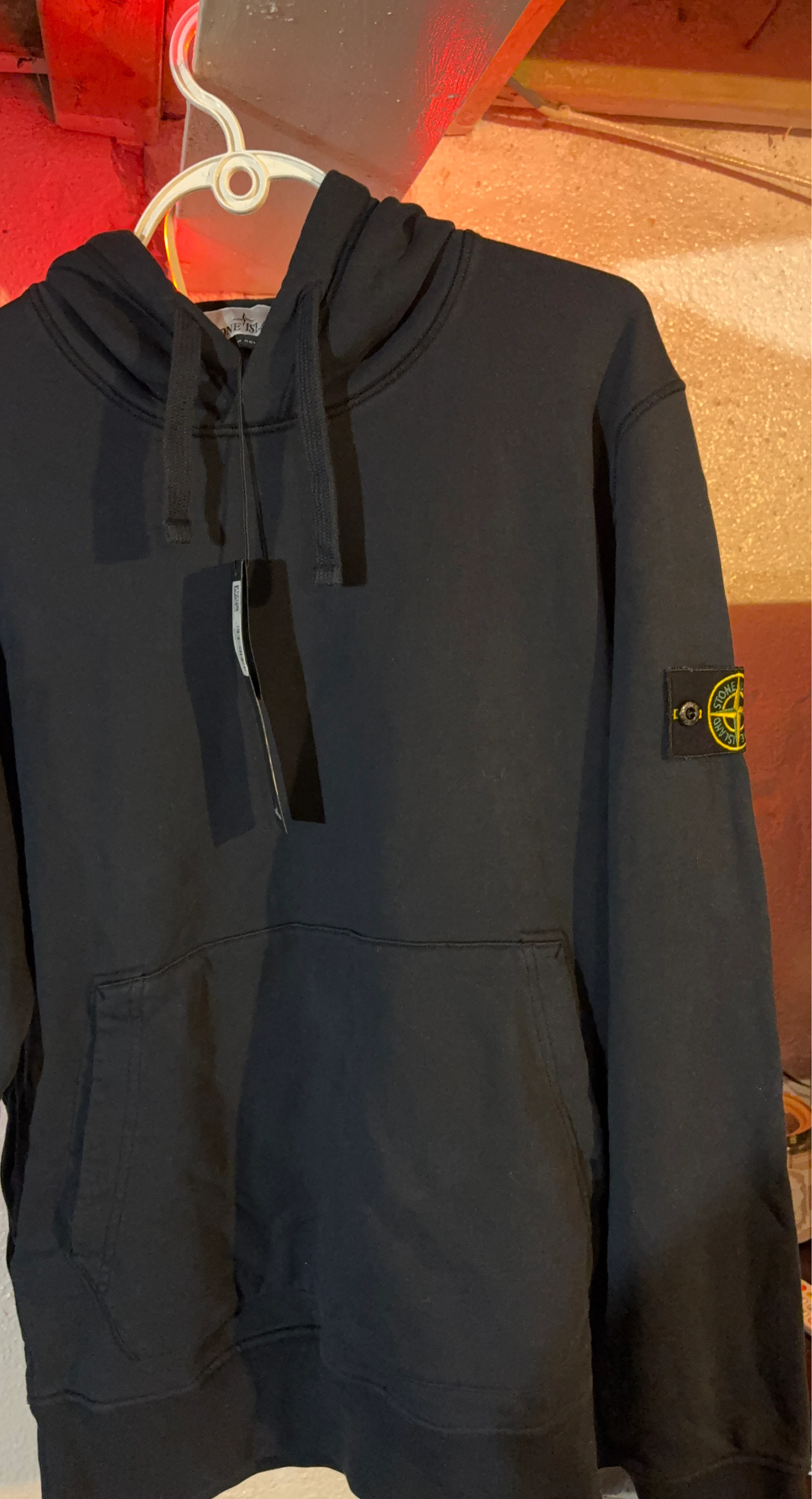 Stone Island Black Hoodie