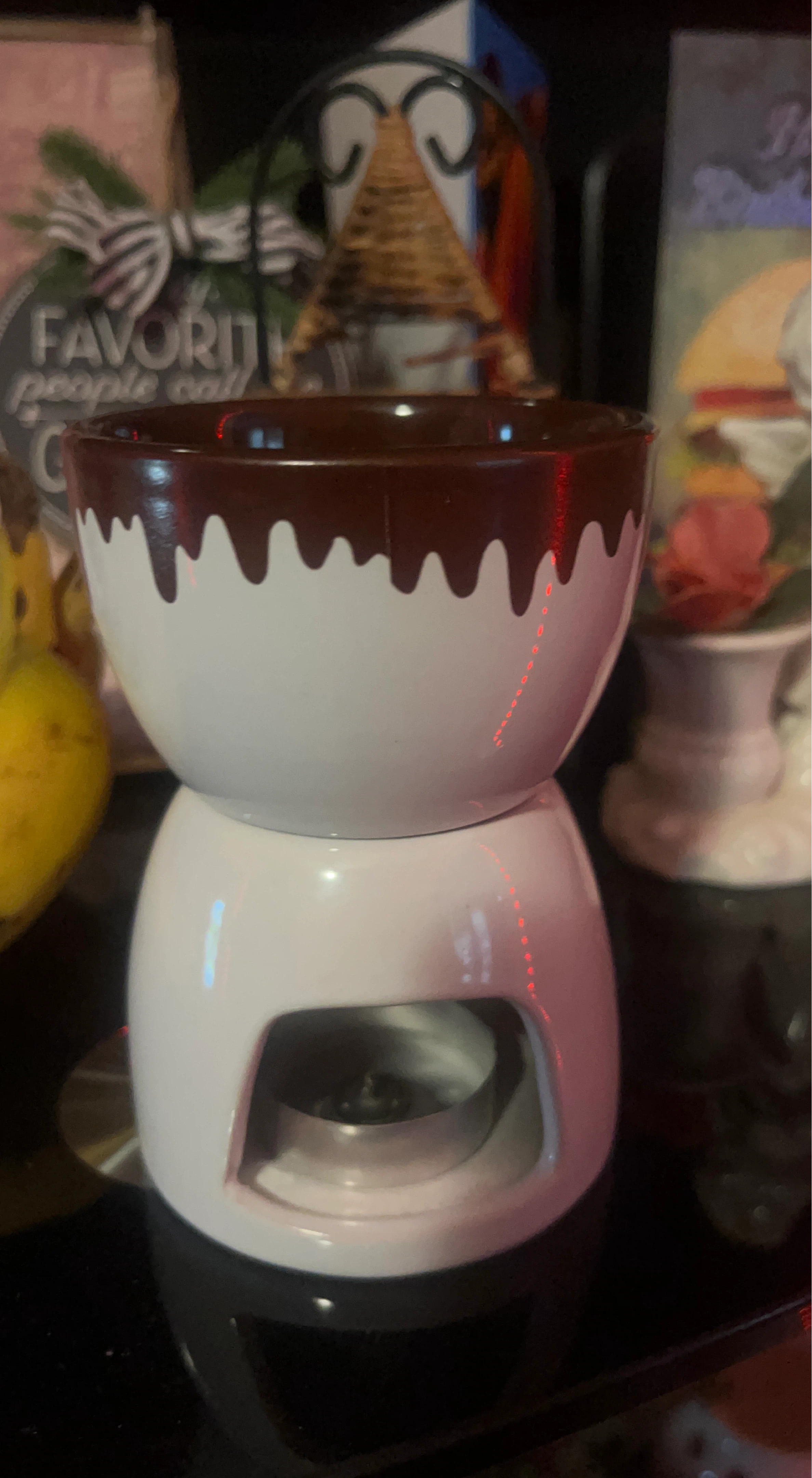 Ceramic Fondue Pot