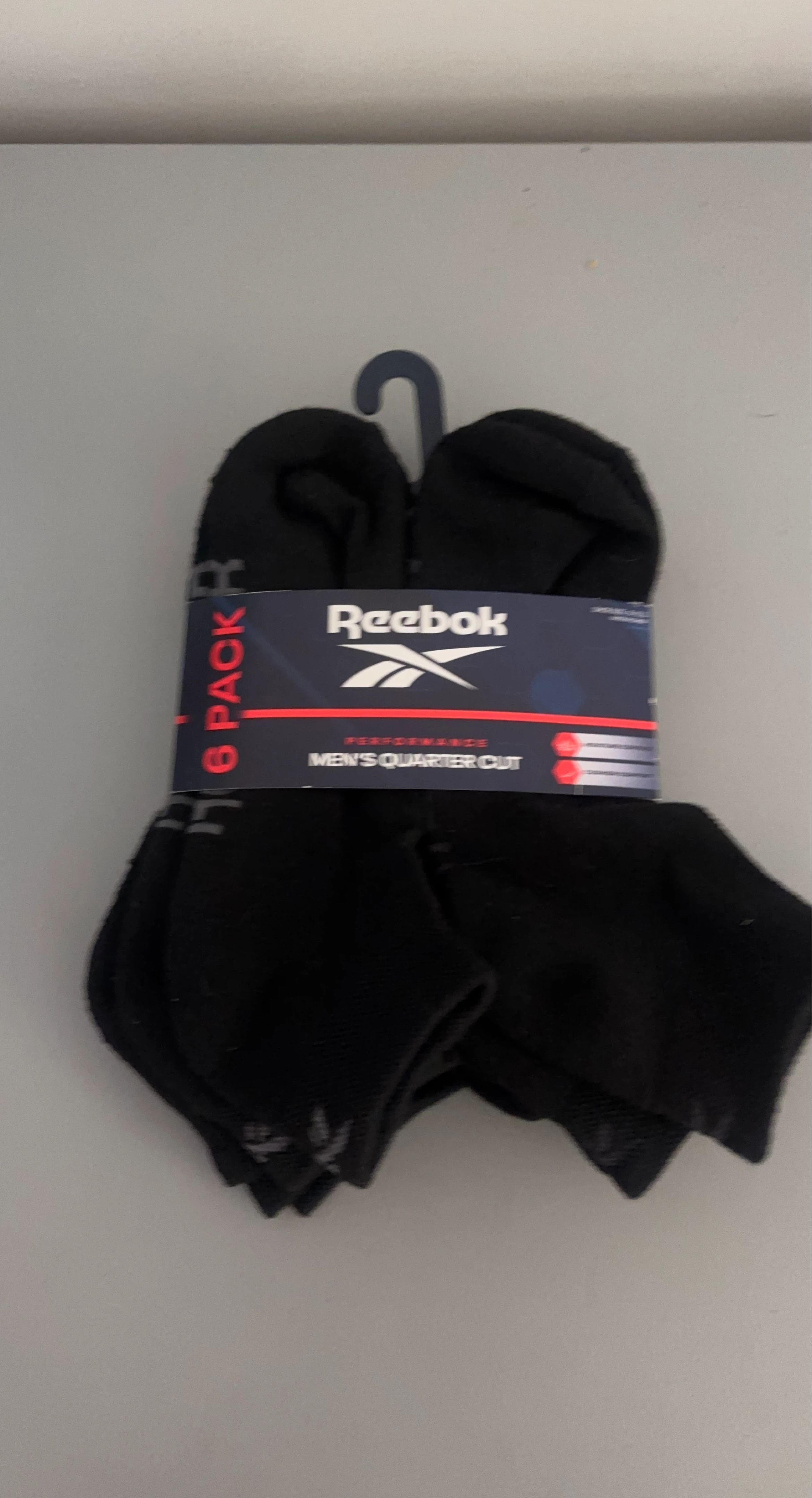 New Reebok Socks - 6 Pack