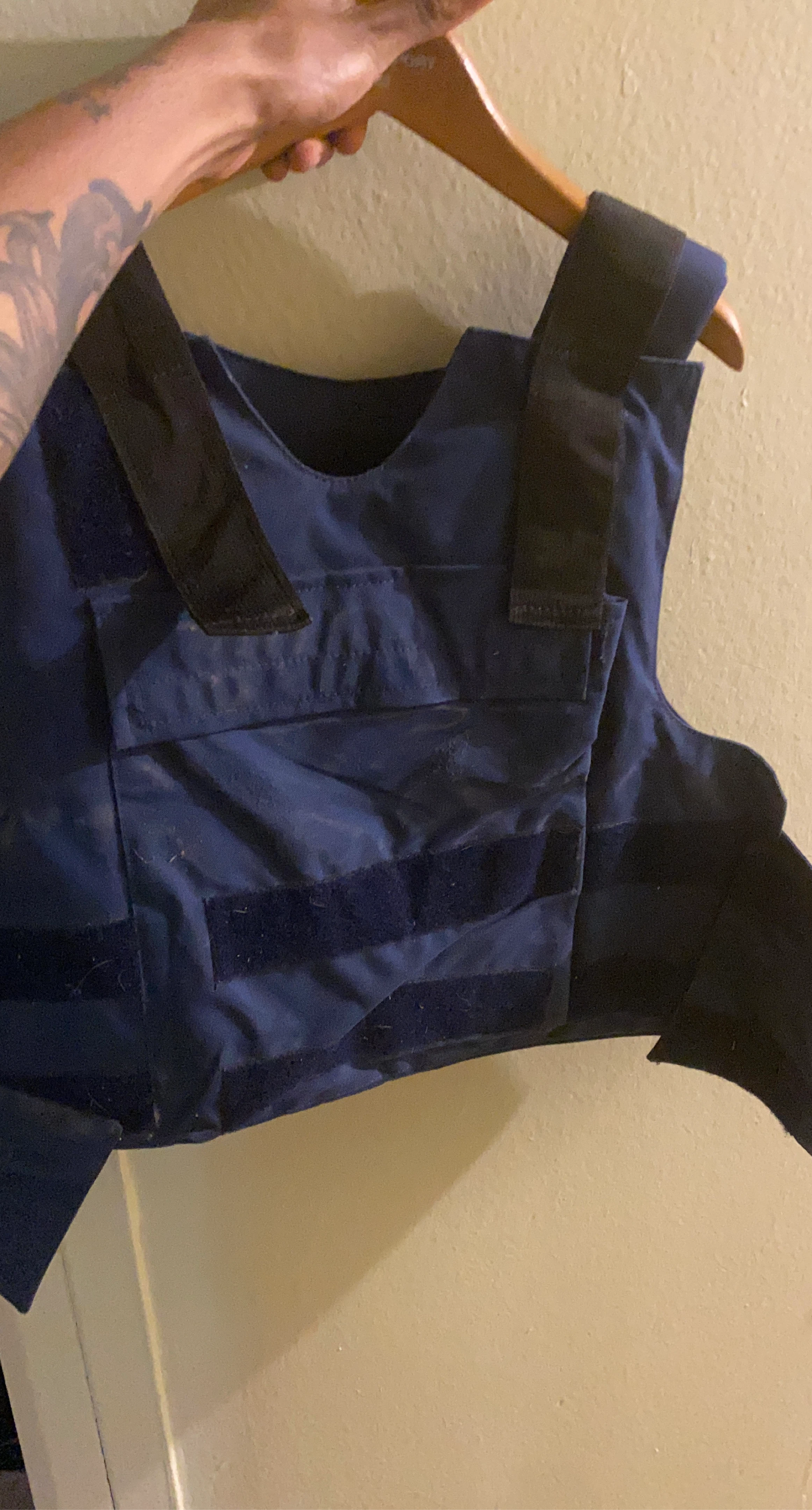 Dark Blue Tactical Stab Vest