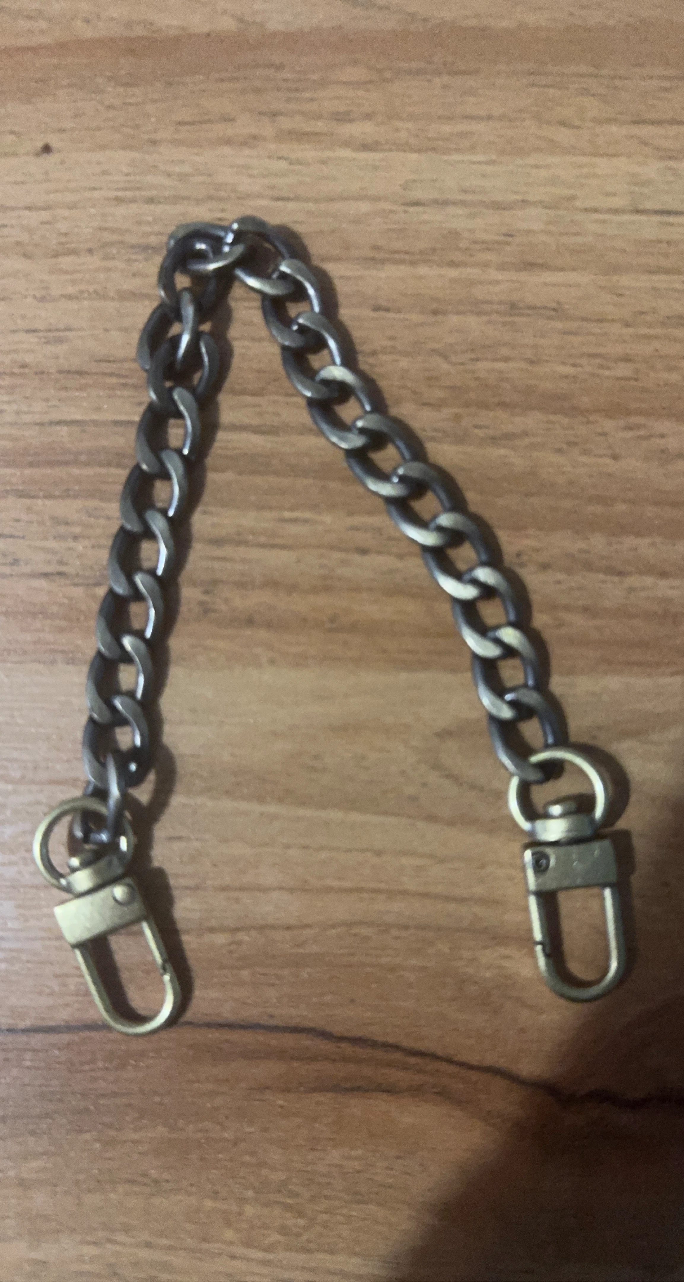 Metal Chain Strap with Clasps
