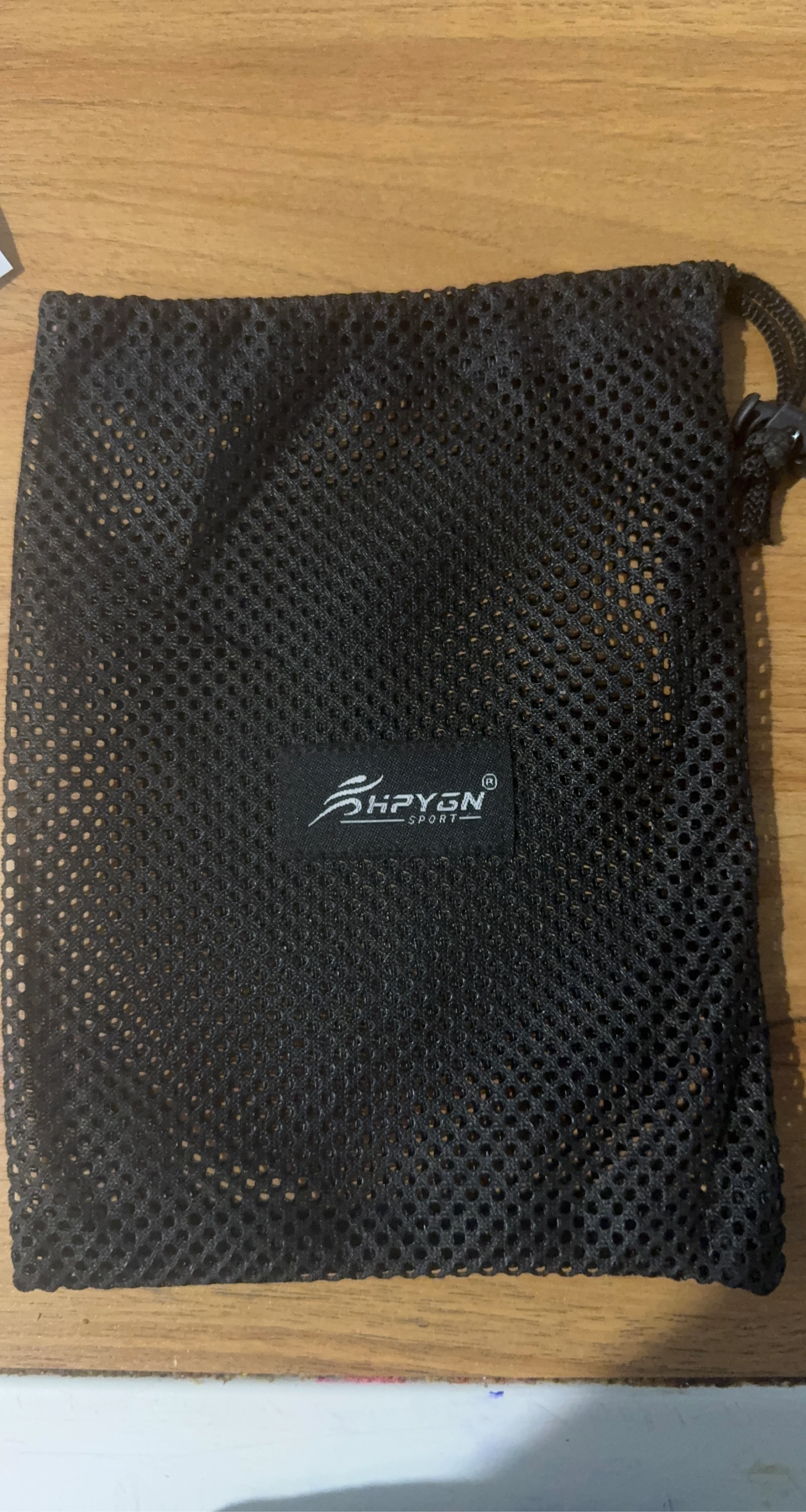 SHPYGN Sport Black Mesh Bag