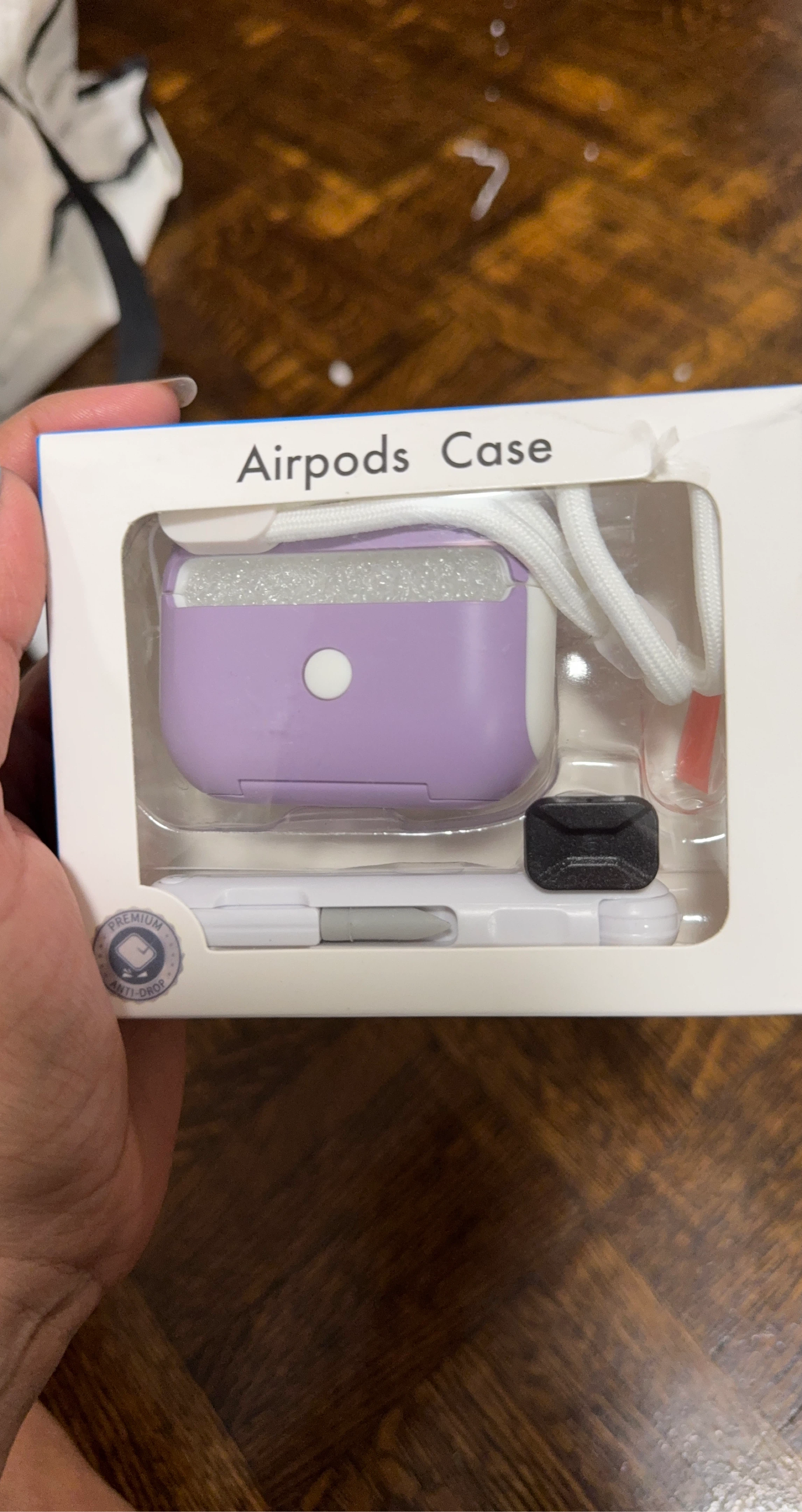 Airpods Case with Lanyard and Anti-drop Feature