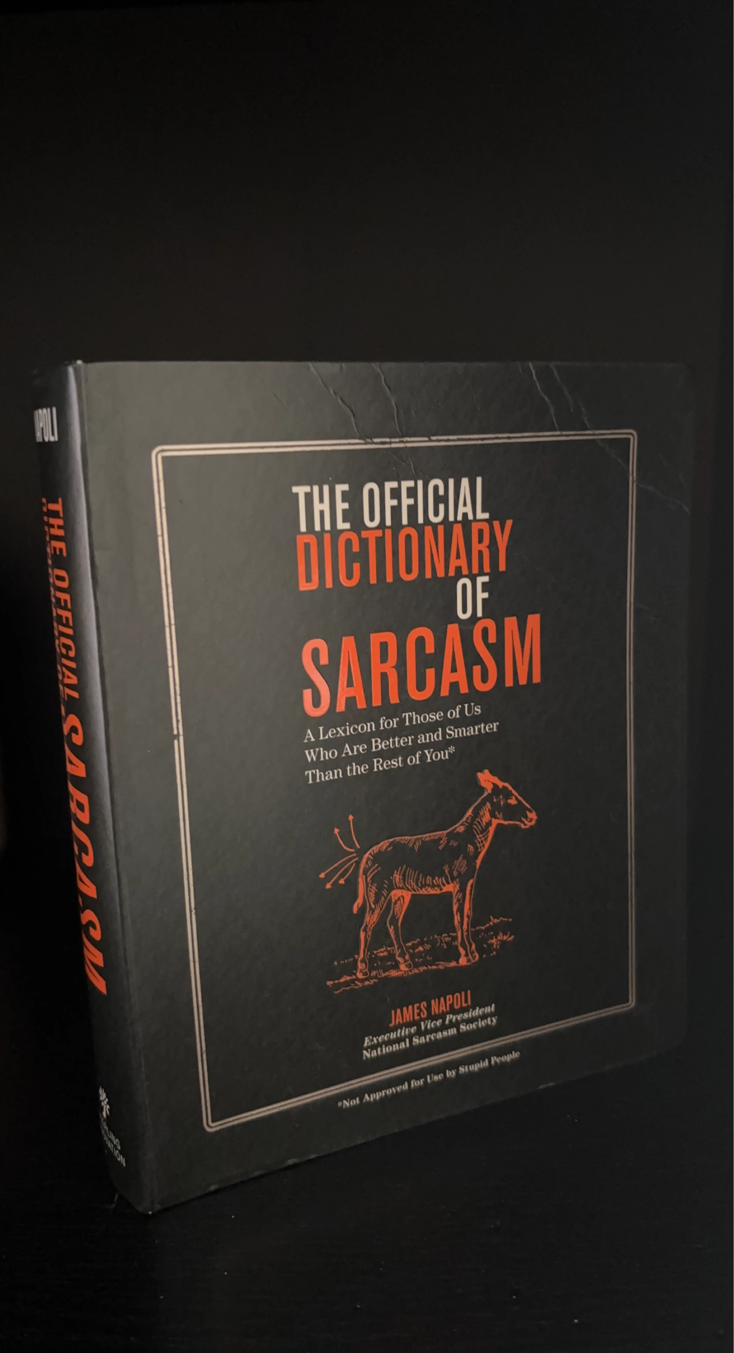 The Official Dictionary of Sarcasm Book