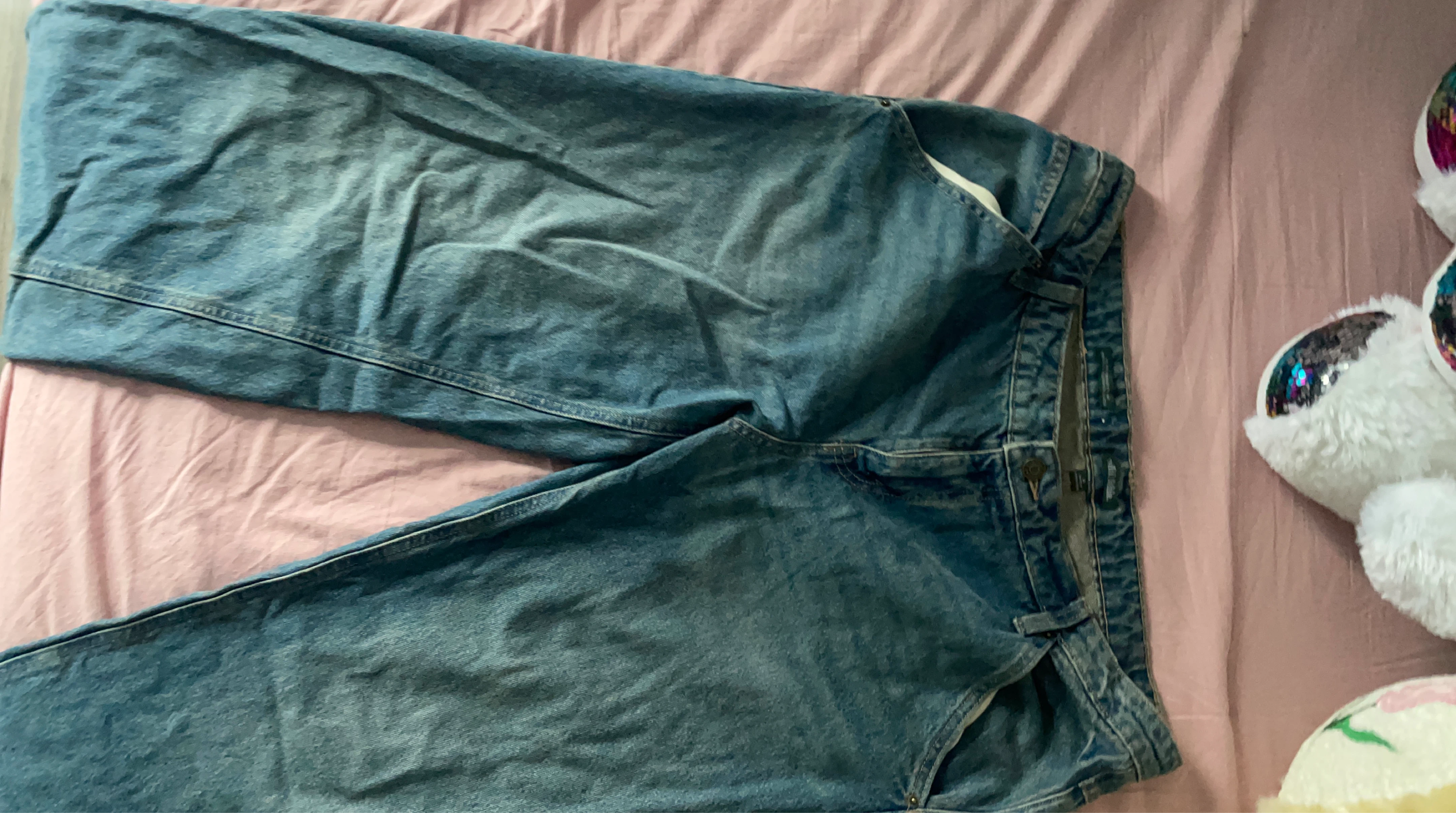 Wild Fable Mid Rise Relaxed Straight Jeans Size 12