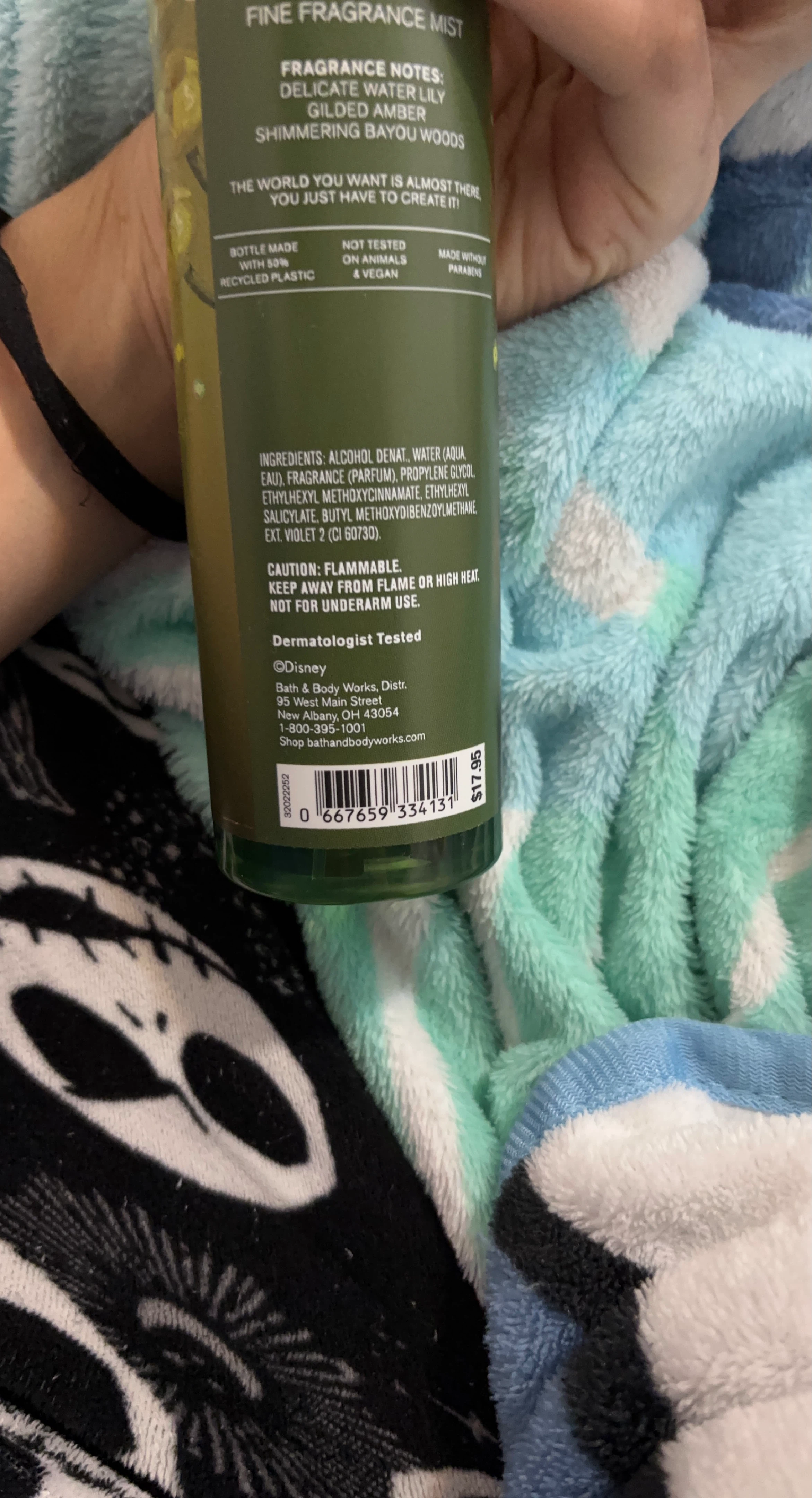 Bath & Body Works Disney Princess Tiana Fine Fragrance Mist