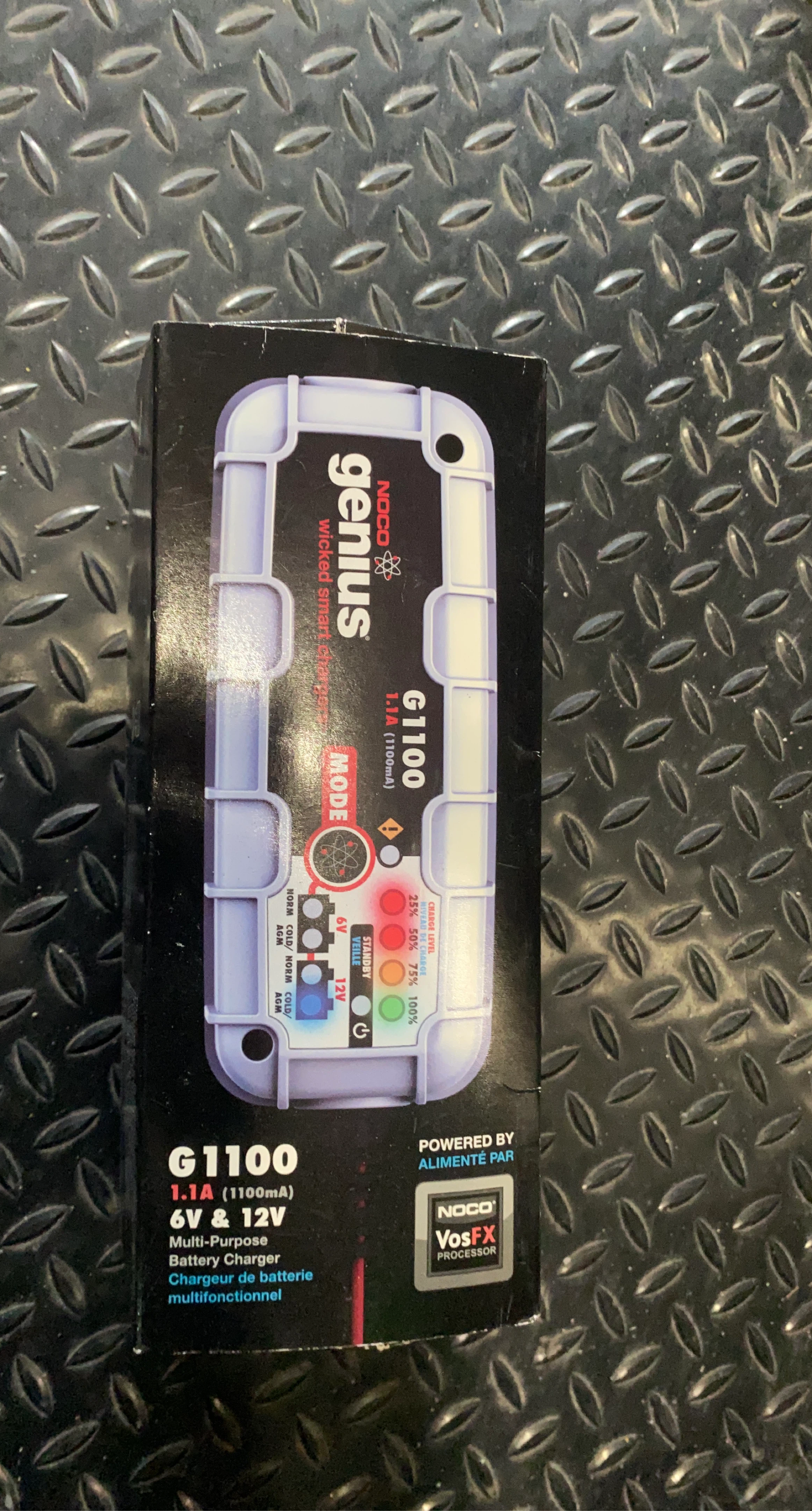 NOCO Genius G1100 1.1A Multi-Purpose Battery Charger 6V & 12V