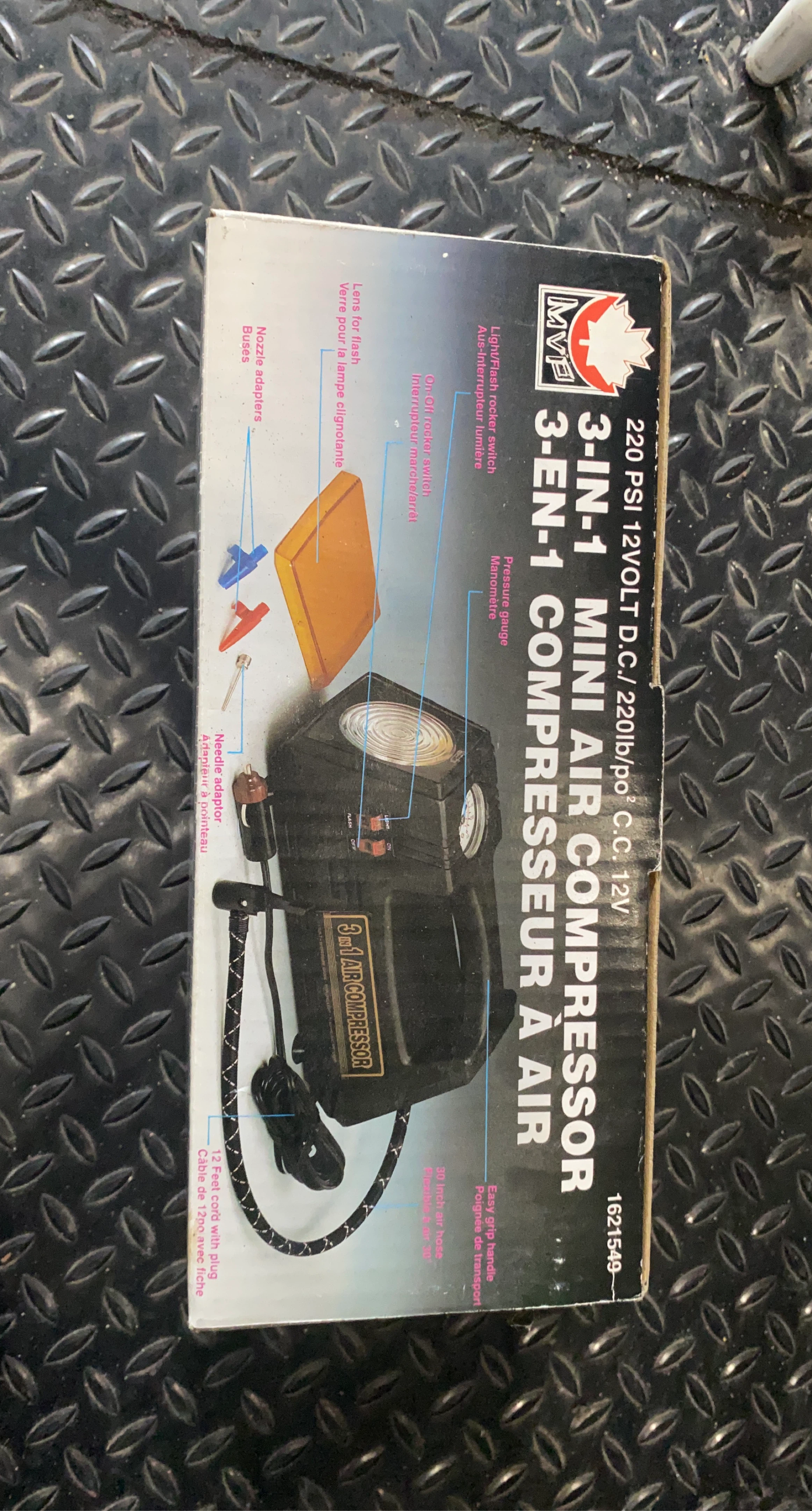 MVP 3-in-1 Mini Air Compressor