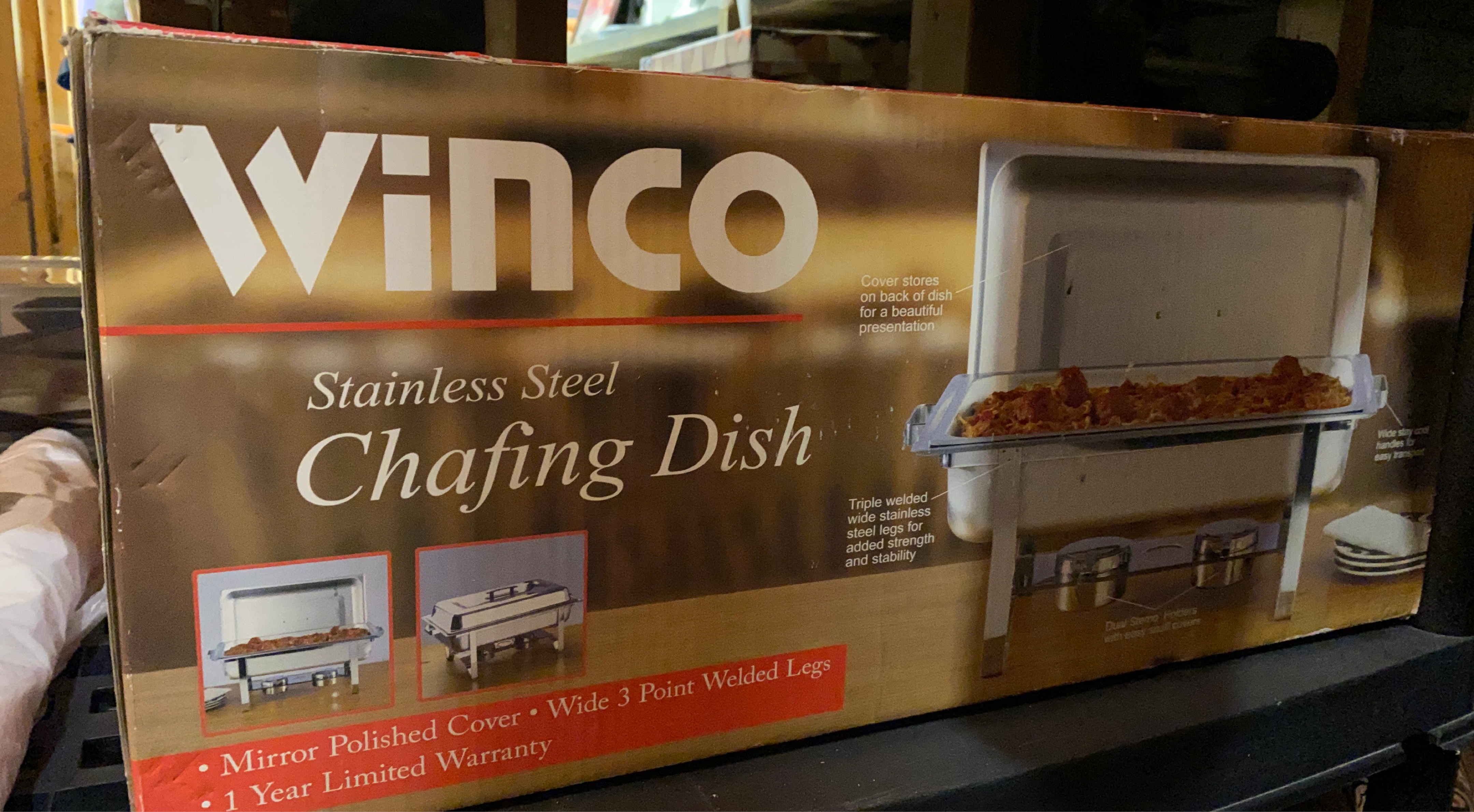 Winco Stainless Steel Chafing Dish