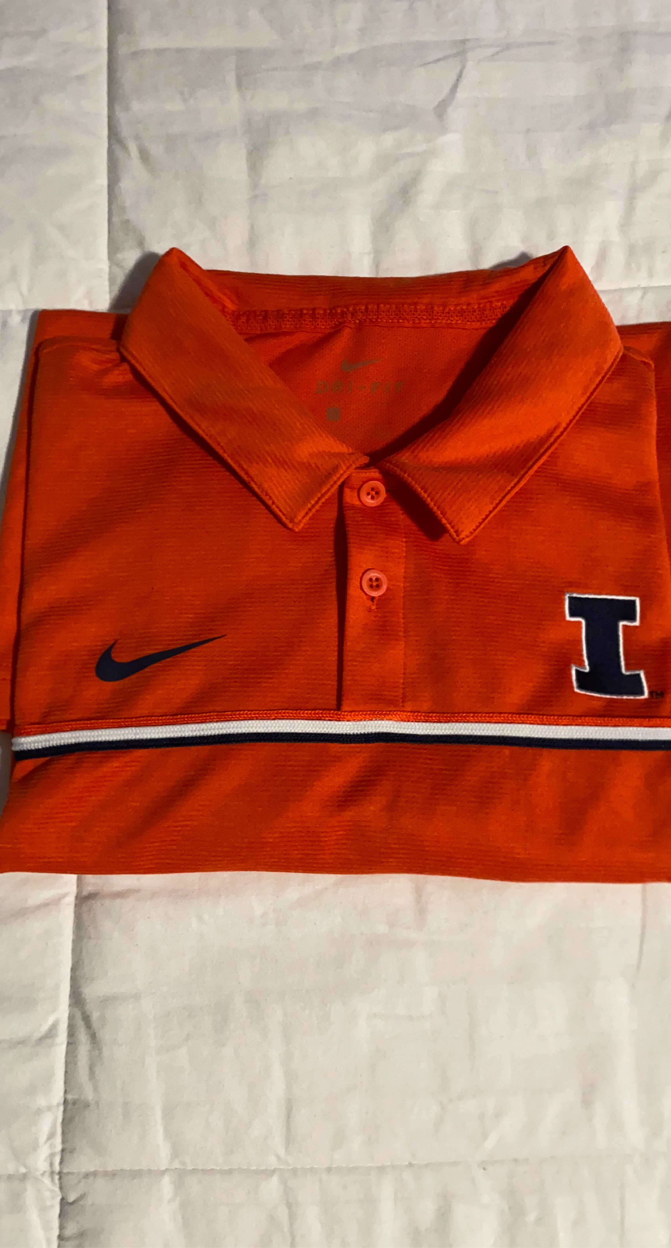 Nike Illinois Fighting Illini Polo Shirt