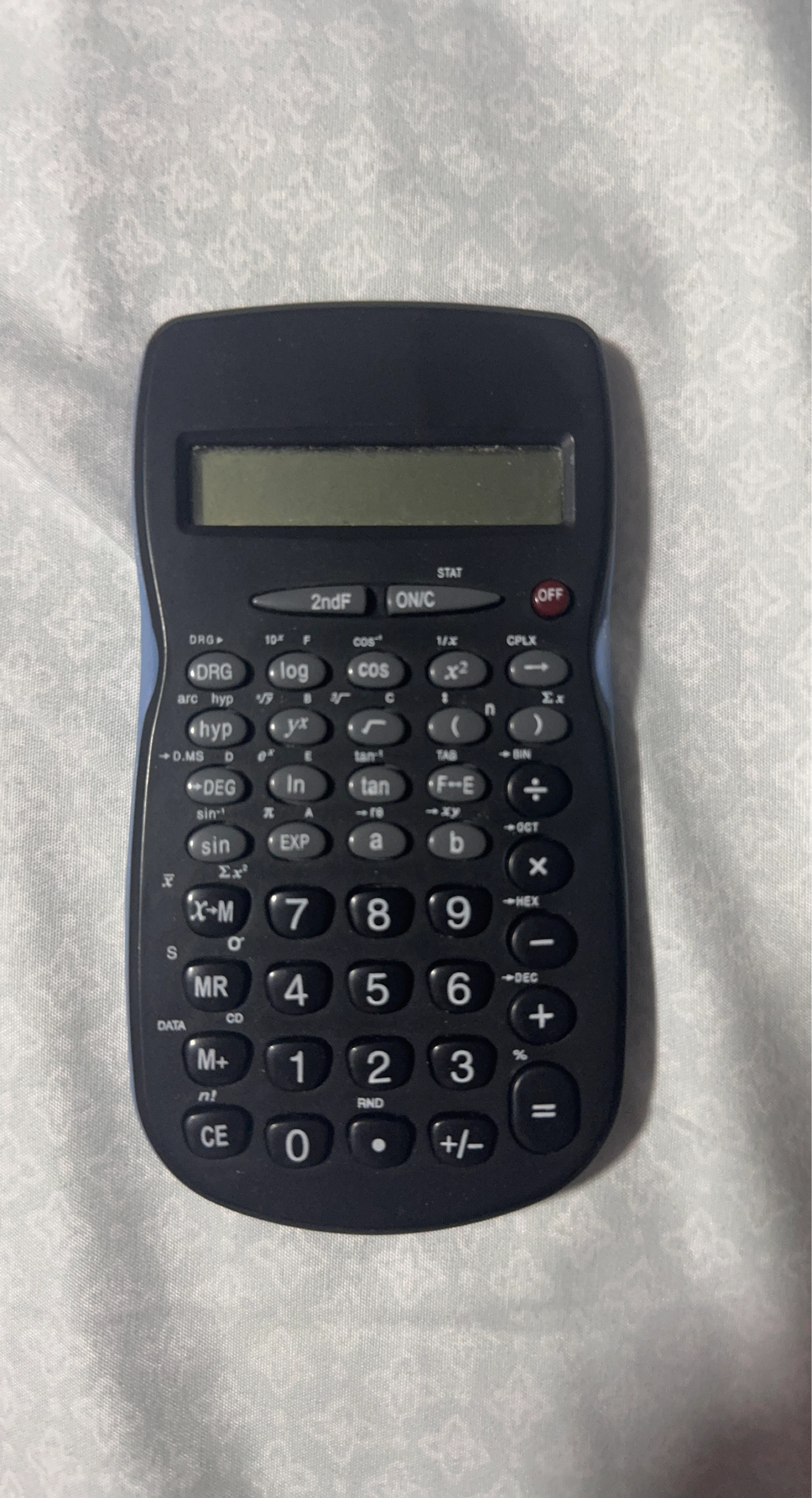 Black Scientific Calculator