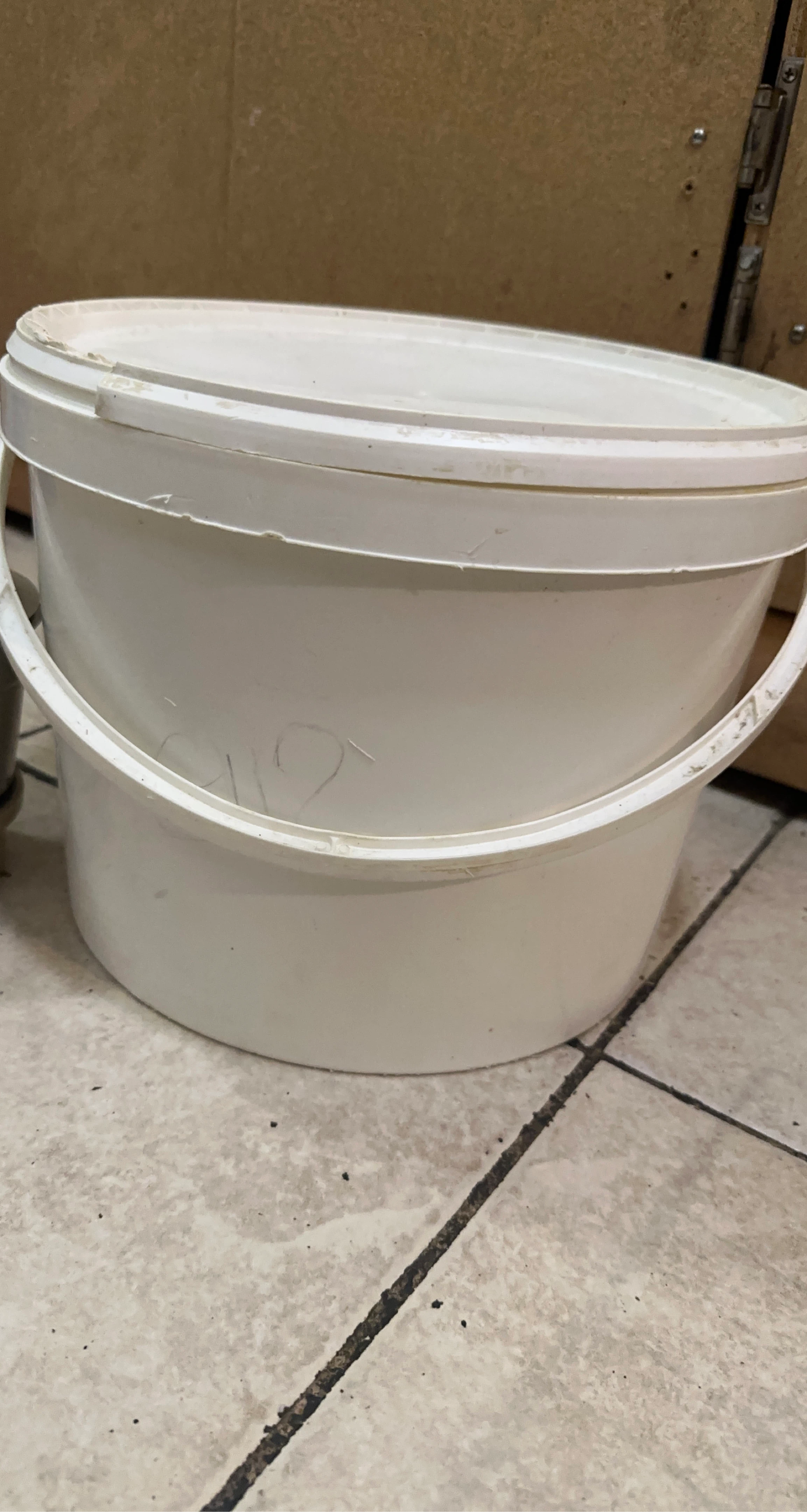 White Plastic Bucket