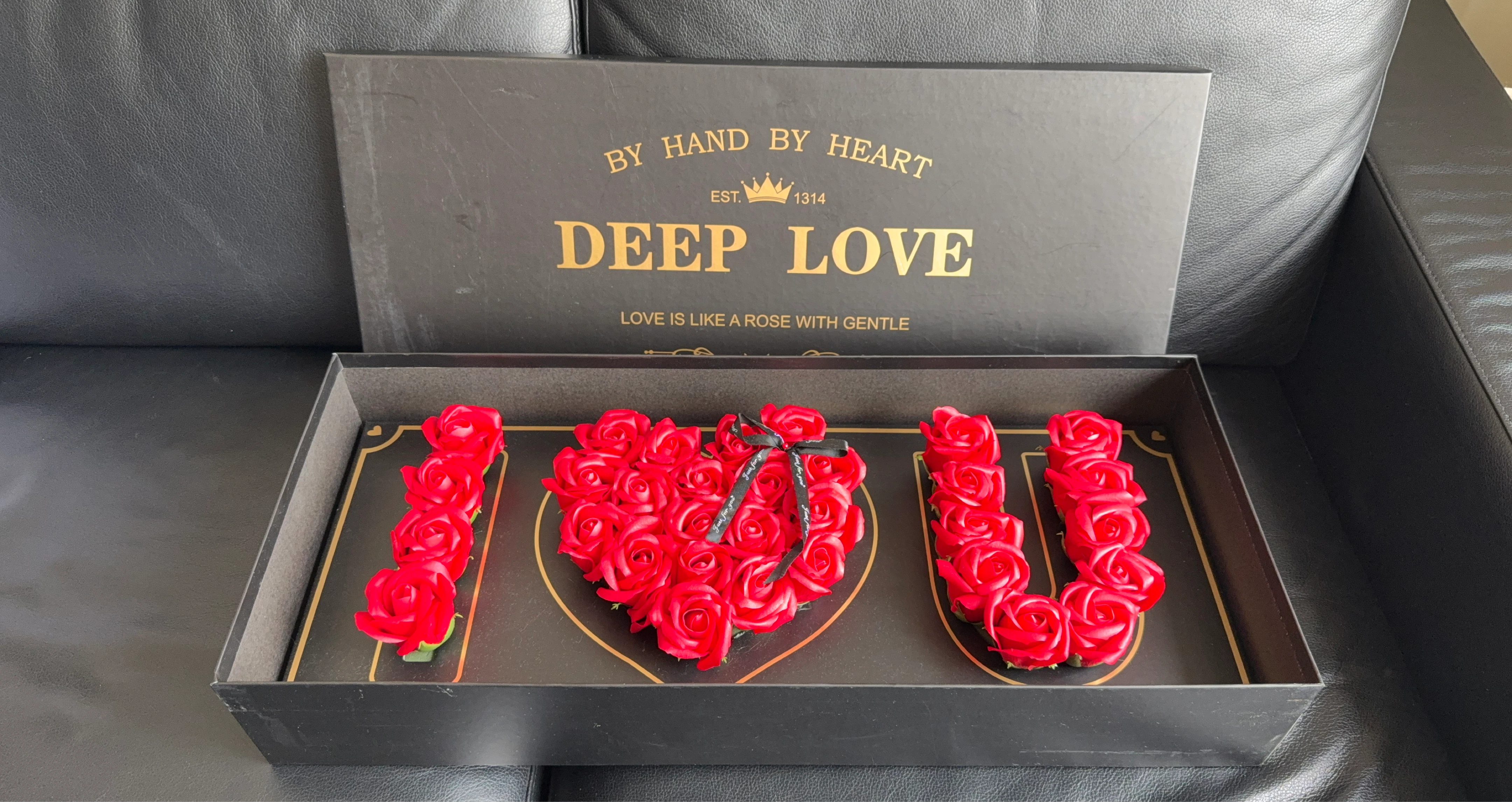 Deep Love "I Love U" Rose Box - Perfect Gift