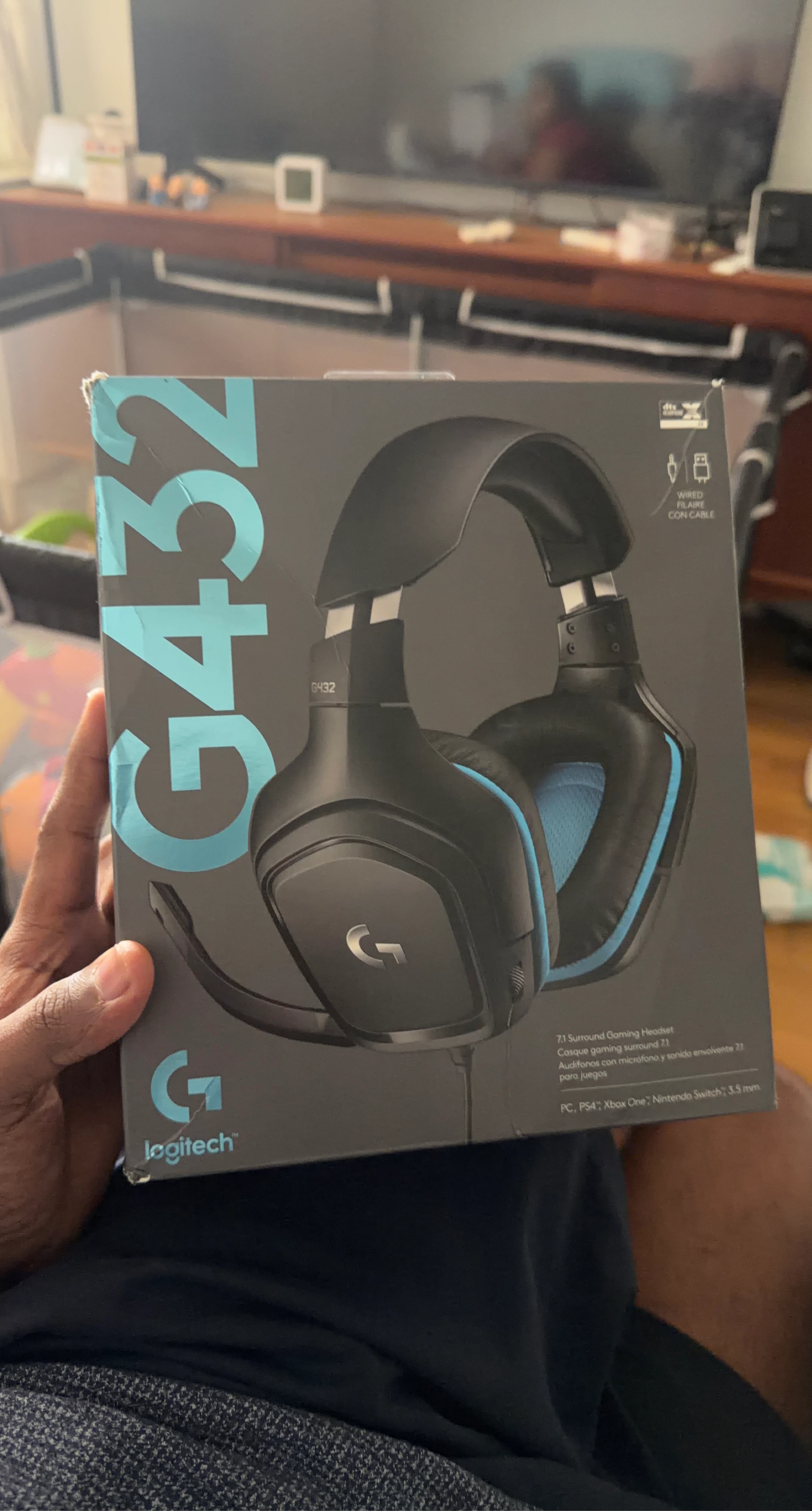 Logitech G432 7.1 Surround Gaming Headset