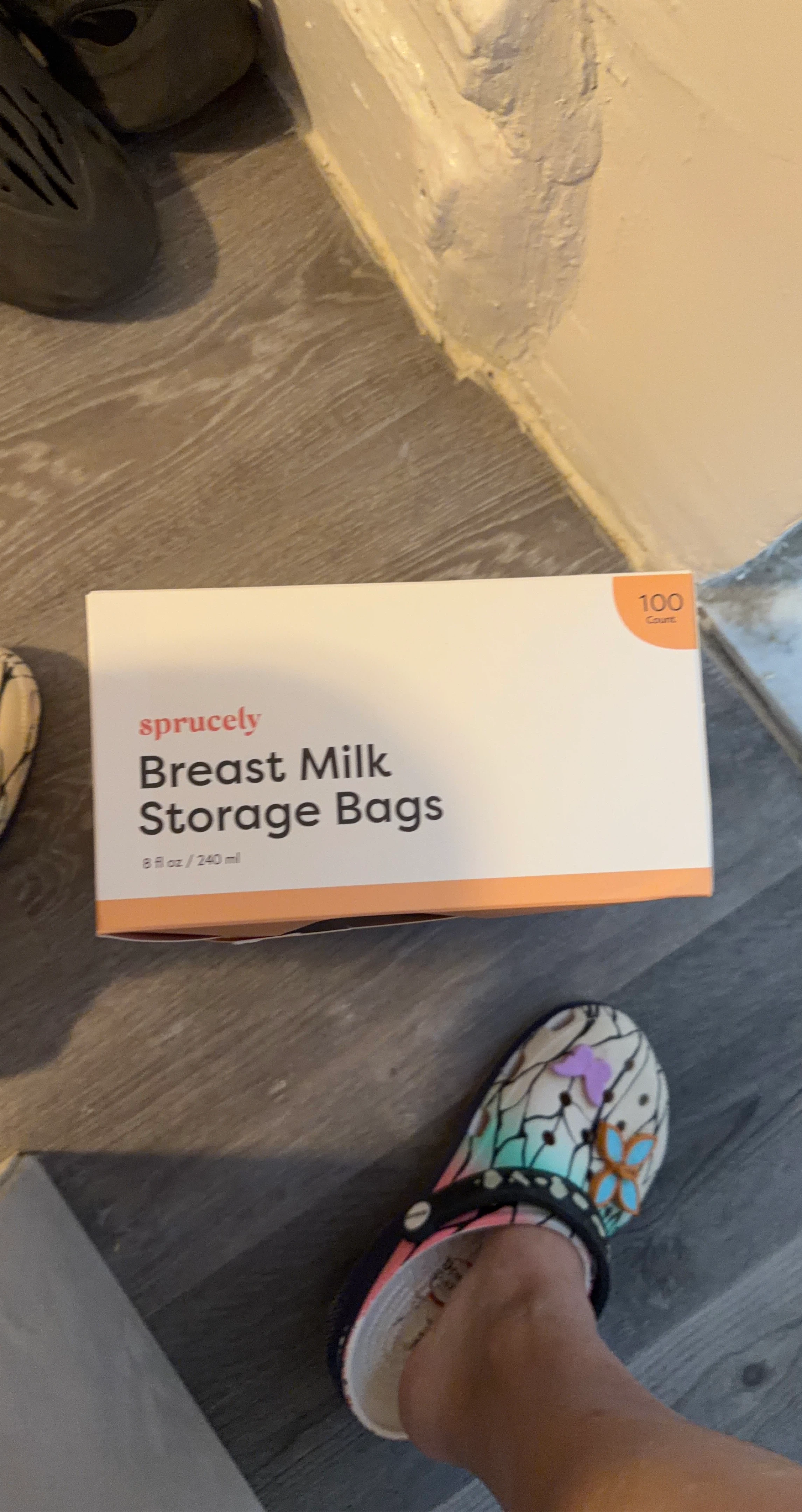 Sprucely Breast Milk Storage Bags - 100 Count