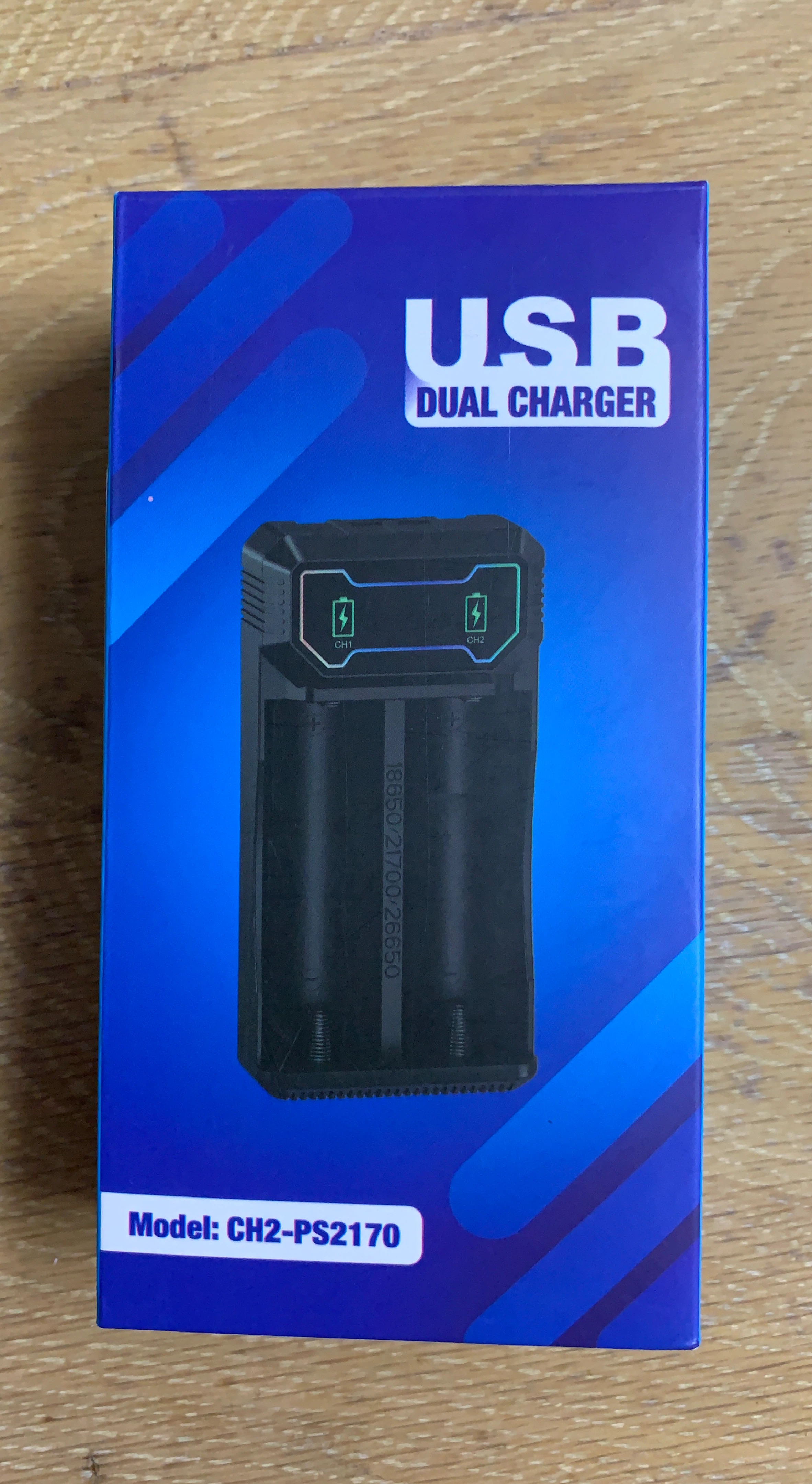 USB Dual Li-on Battery Charger