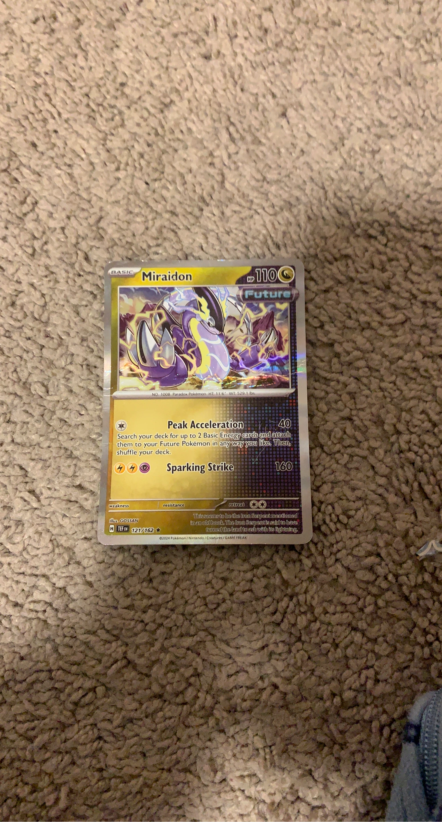 Pokemon TCG Miraidon Future 121/162