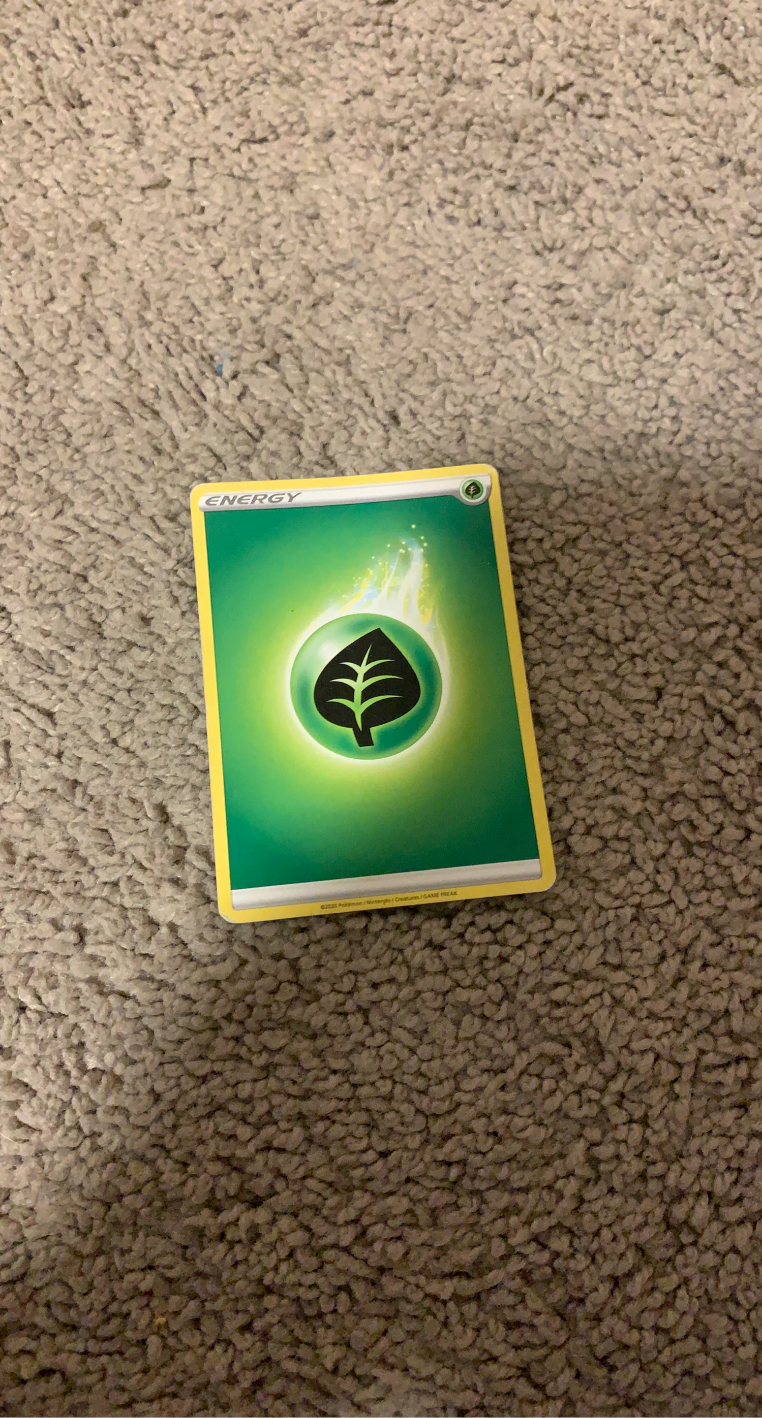 Pokémon TCG Grass Energy Card