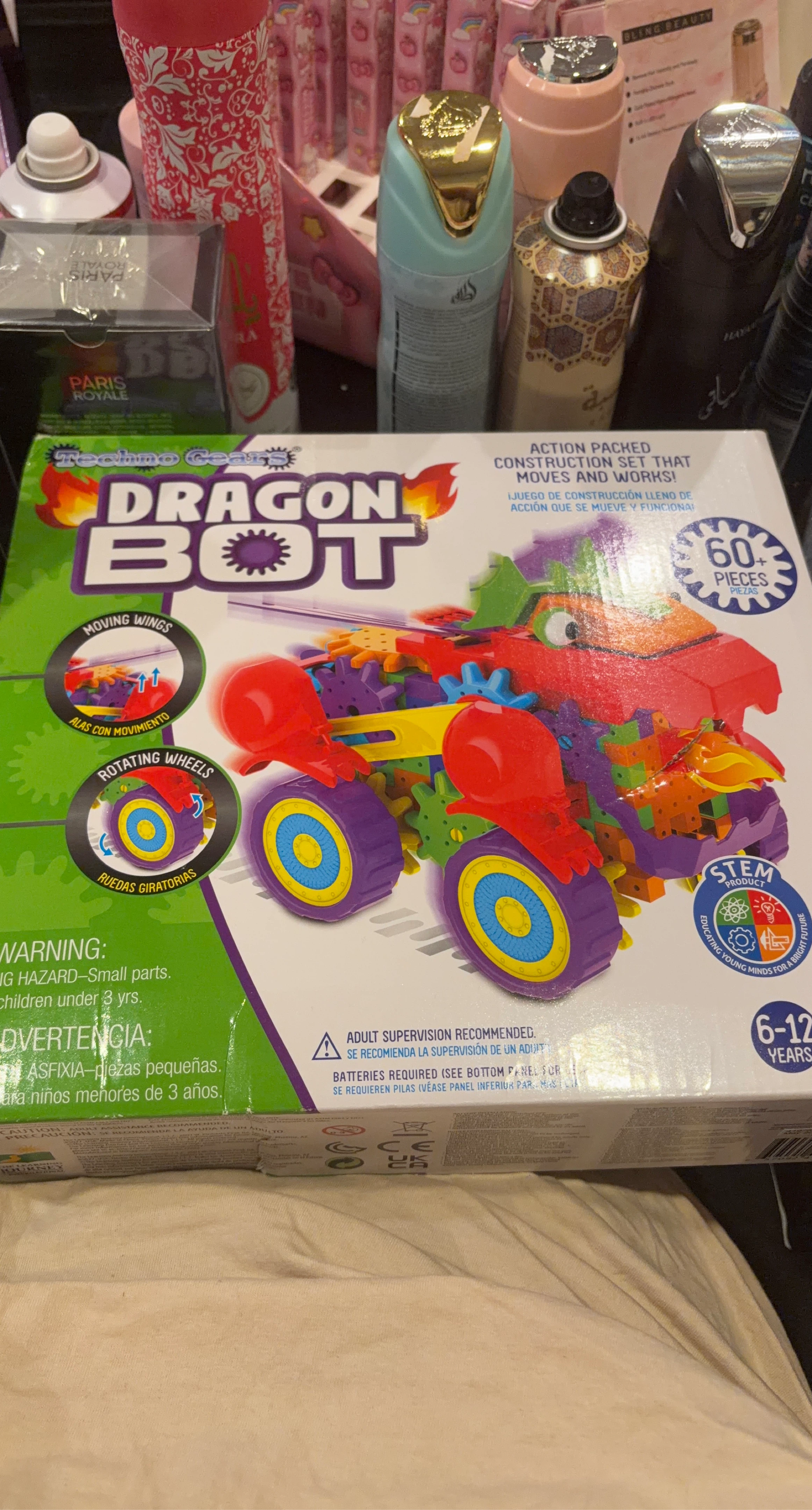 Techno Gears Dragon Bot Construction Set