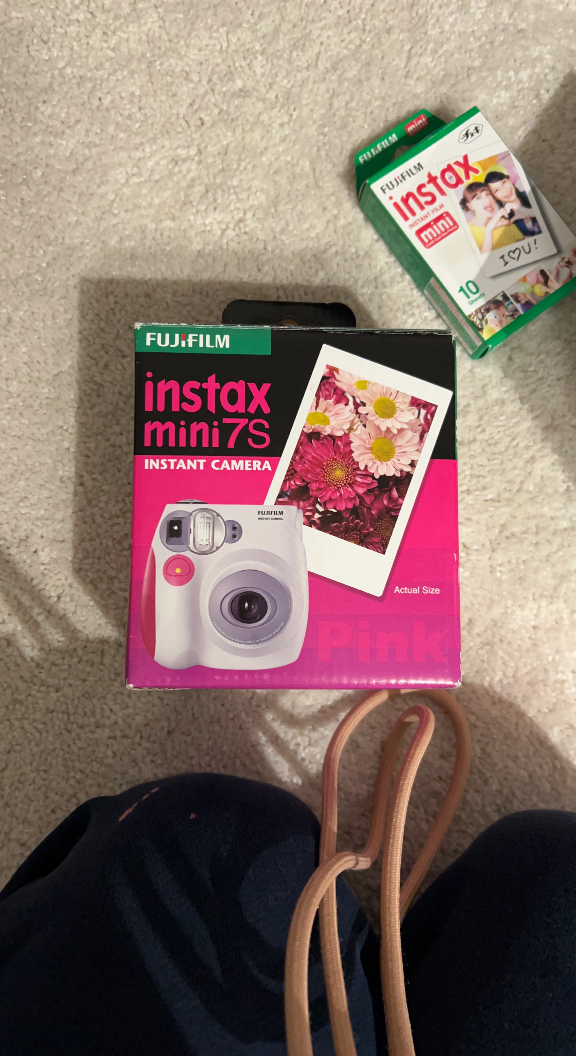 Fujifilm Instax Mini 7S Instant Camera (Pink)
