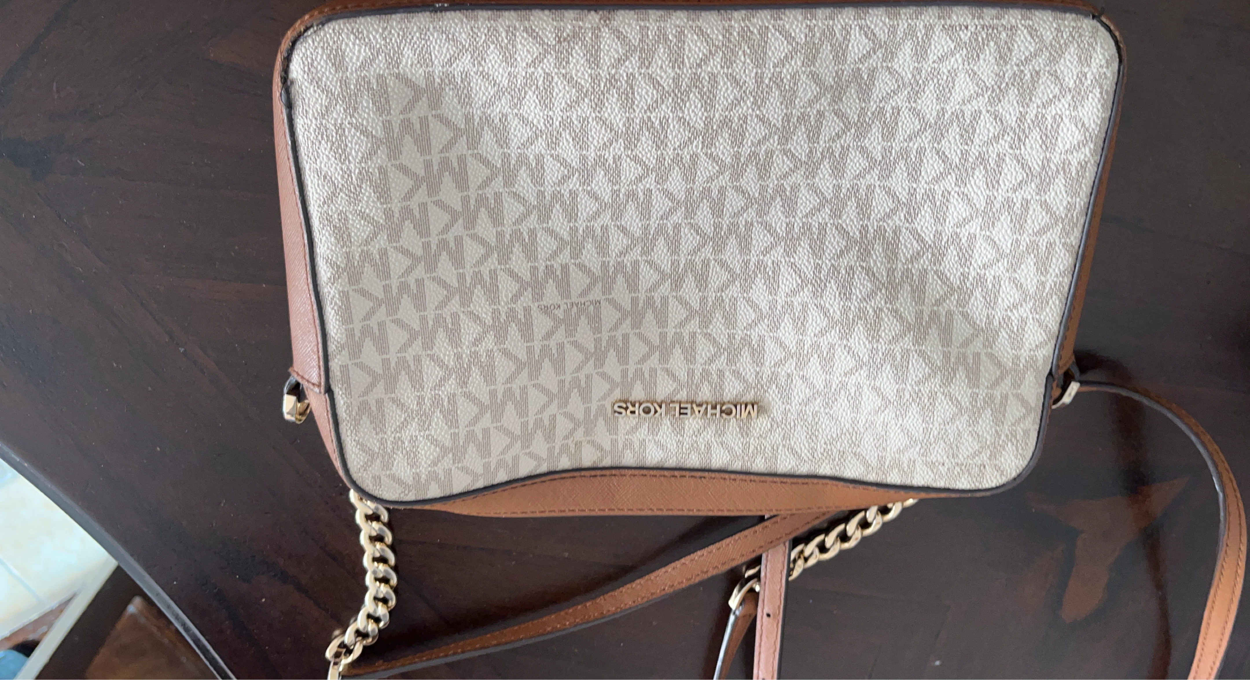 Michael Kors Monogram Shoulder Bag