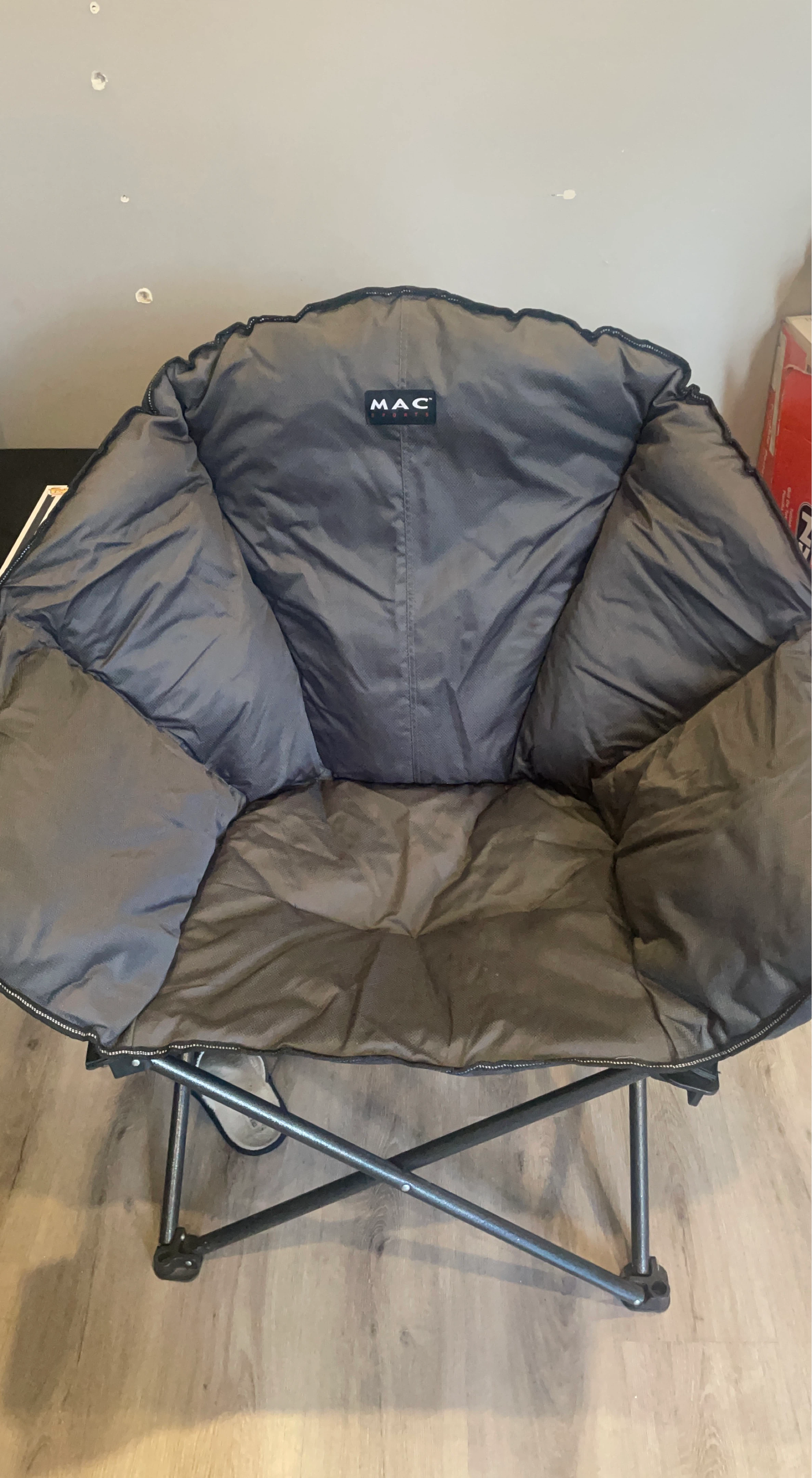 MAC Padded Camping Chair with Carry Bag