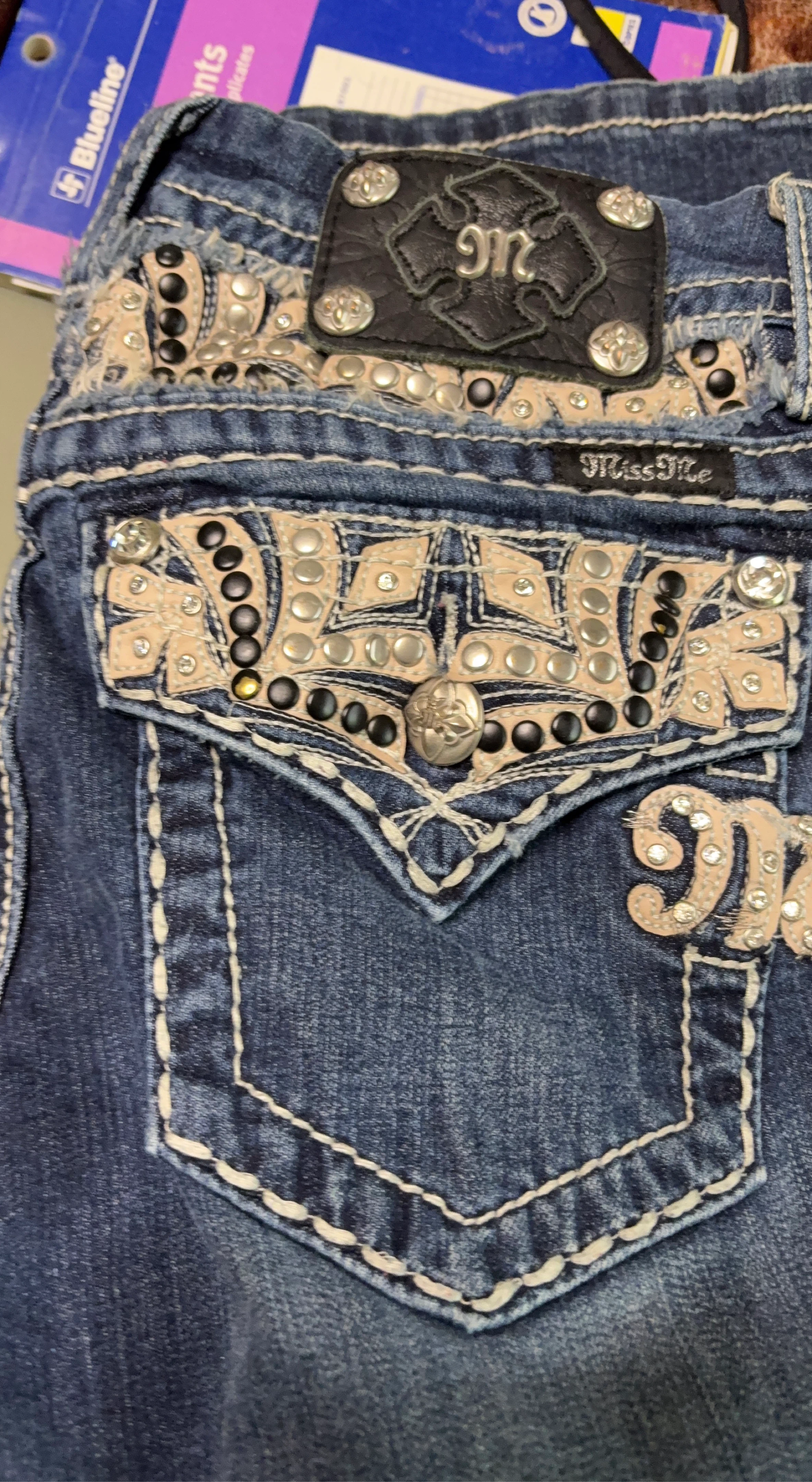 Miss Me Jeans Women's Embellished Denim