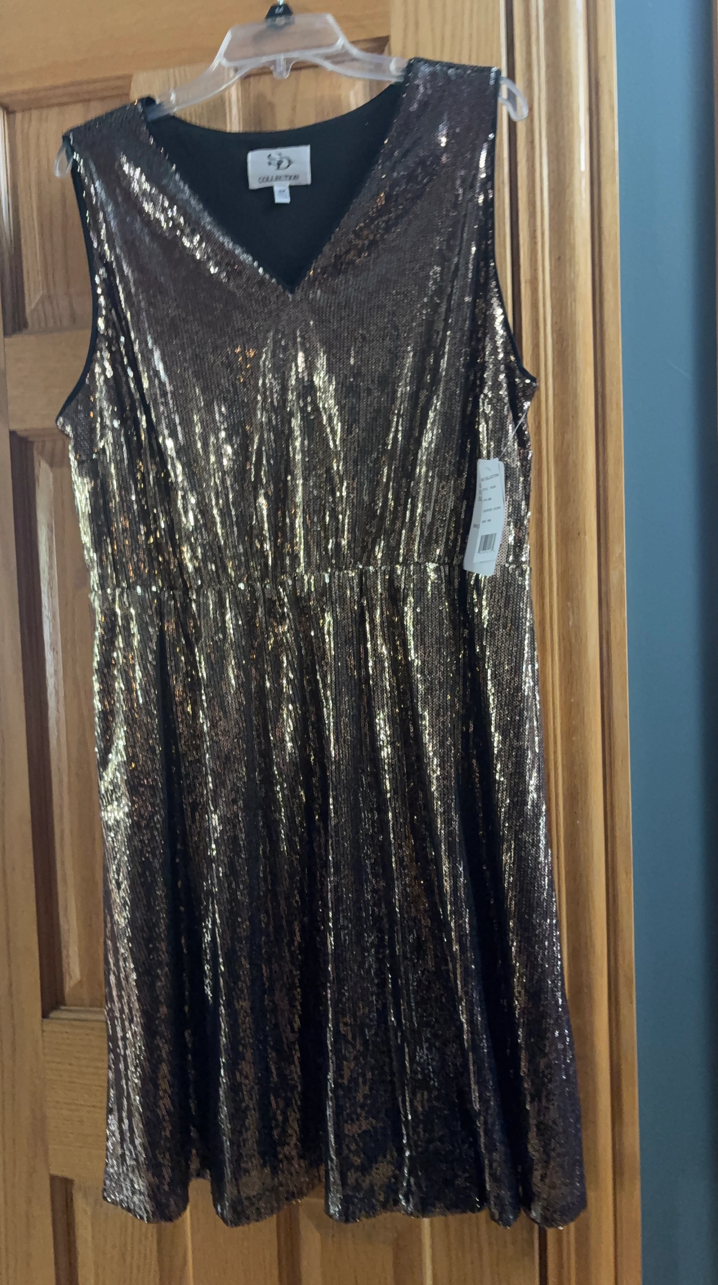 S&D Collection Women's Sequin Dress